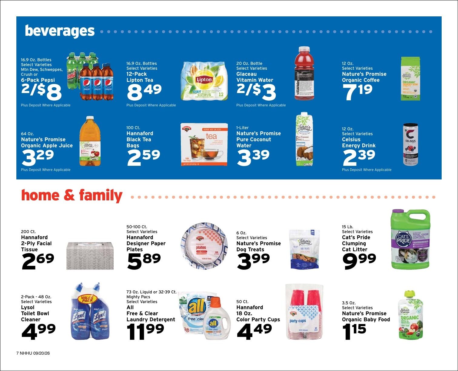 Hunter's Shop 'n Save Weekly Ad September 20 - 26, 2026