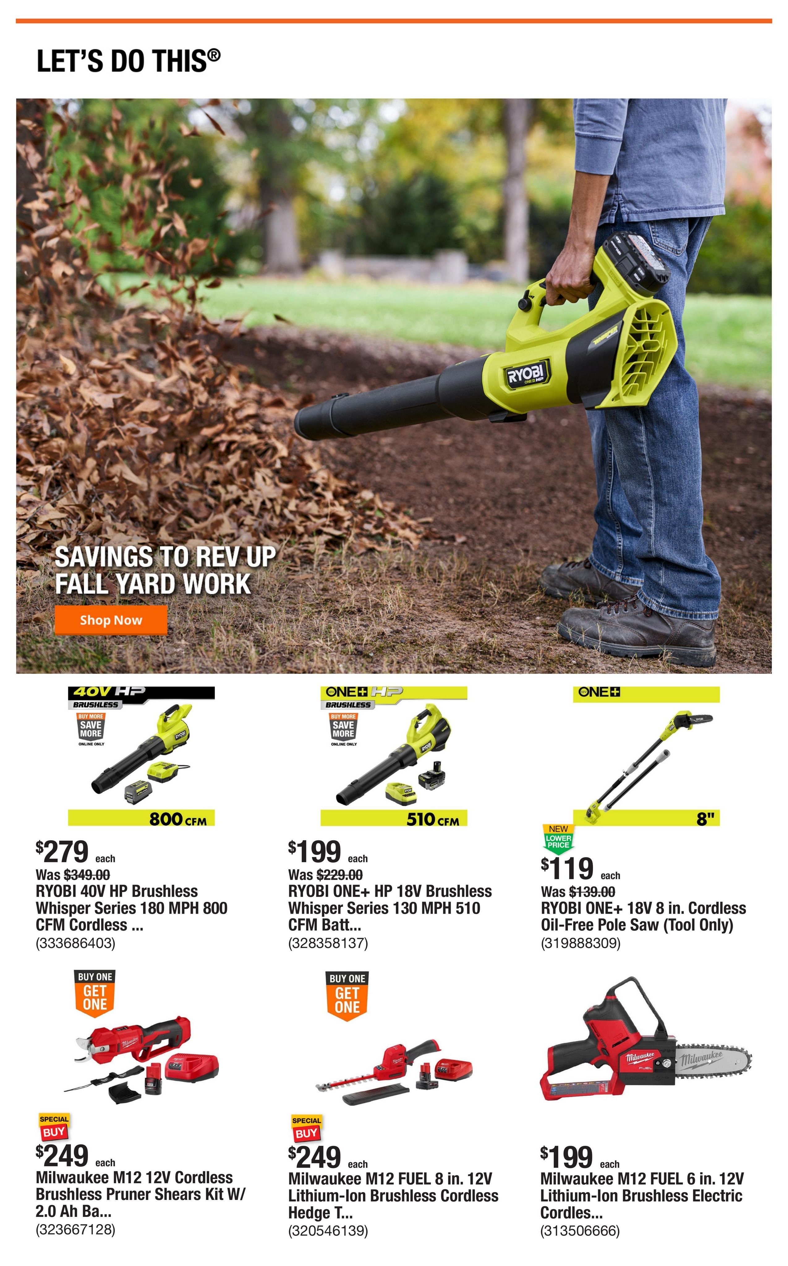 Home Depot (Calumet City Area, IL) Weekly Ad September 10 - 24, 2026