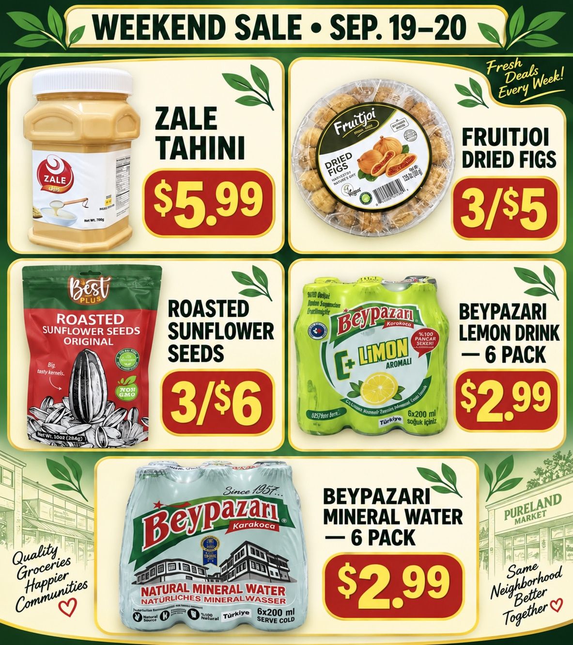 Pureland Supermarket (25625 Joy Road, Dearborn Heights, MI) Weekly Ad September 19 - 20, 2026