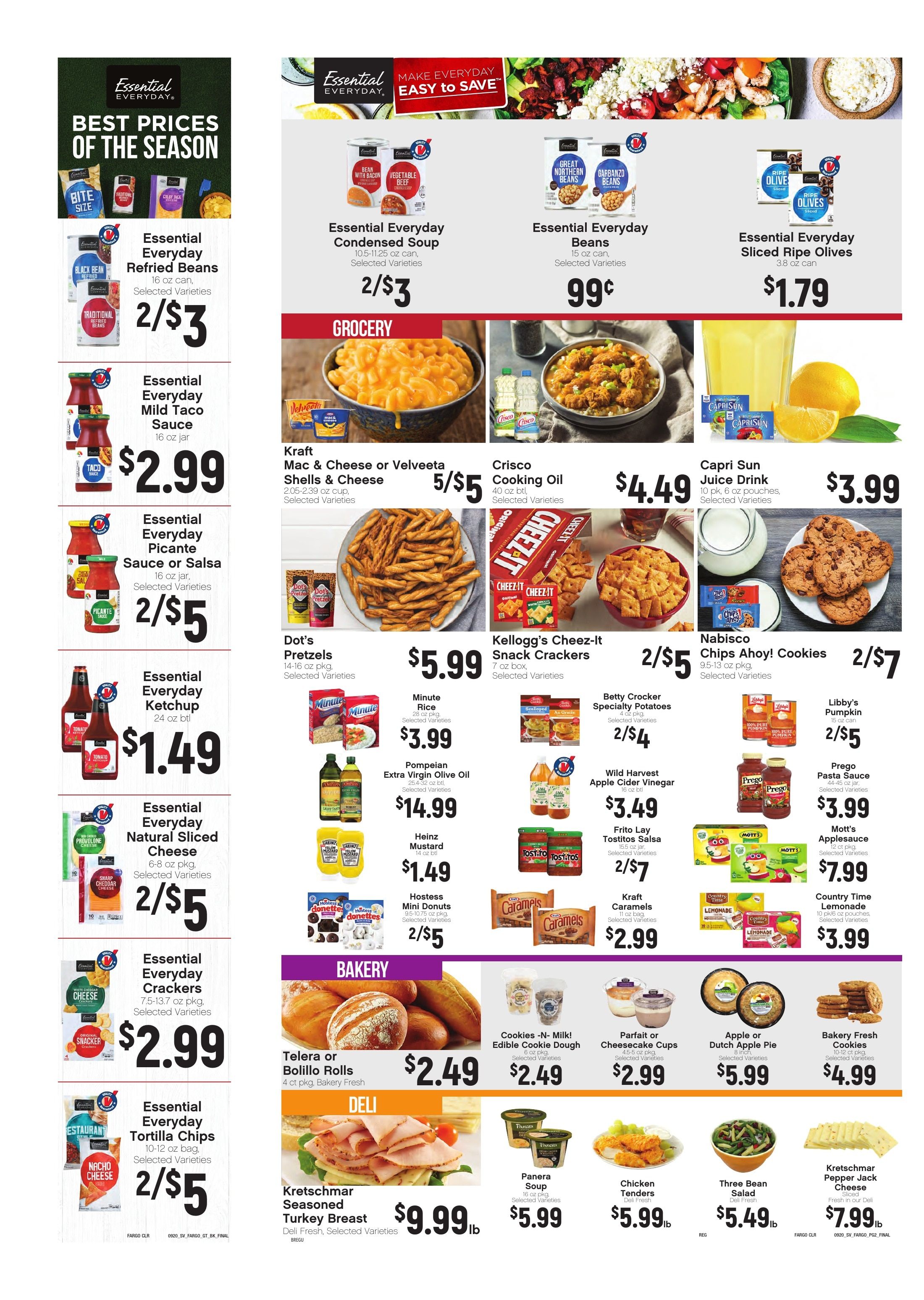 Krause's SuperValu Weekly Ad September 21 - 27, 2026