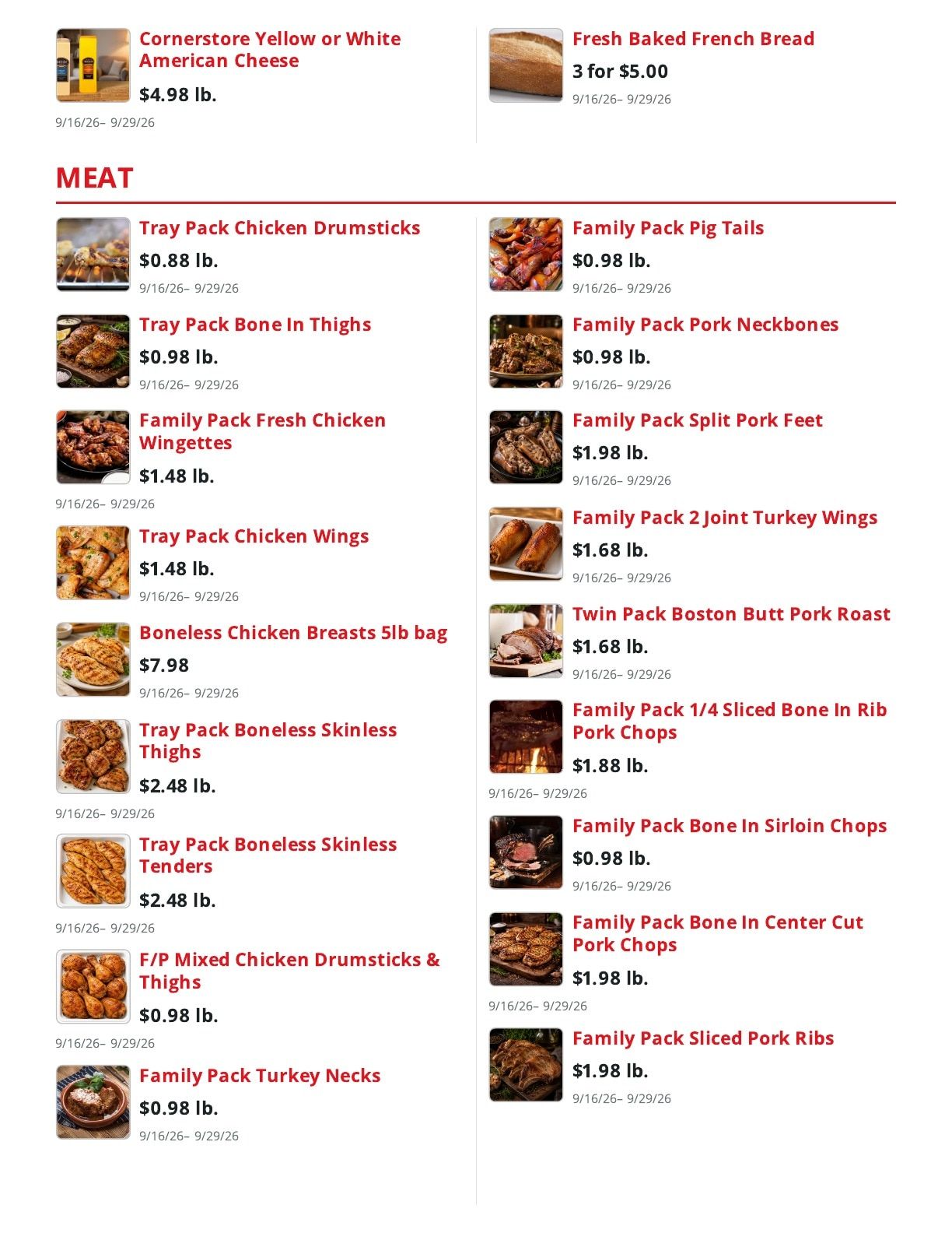 Shoppers Value Foods Louisiana Weekly Ad September 16 - 29, 2026