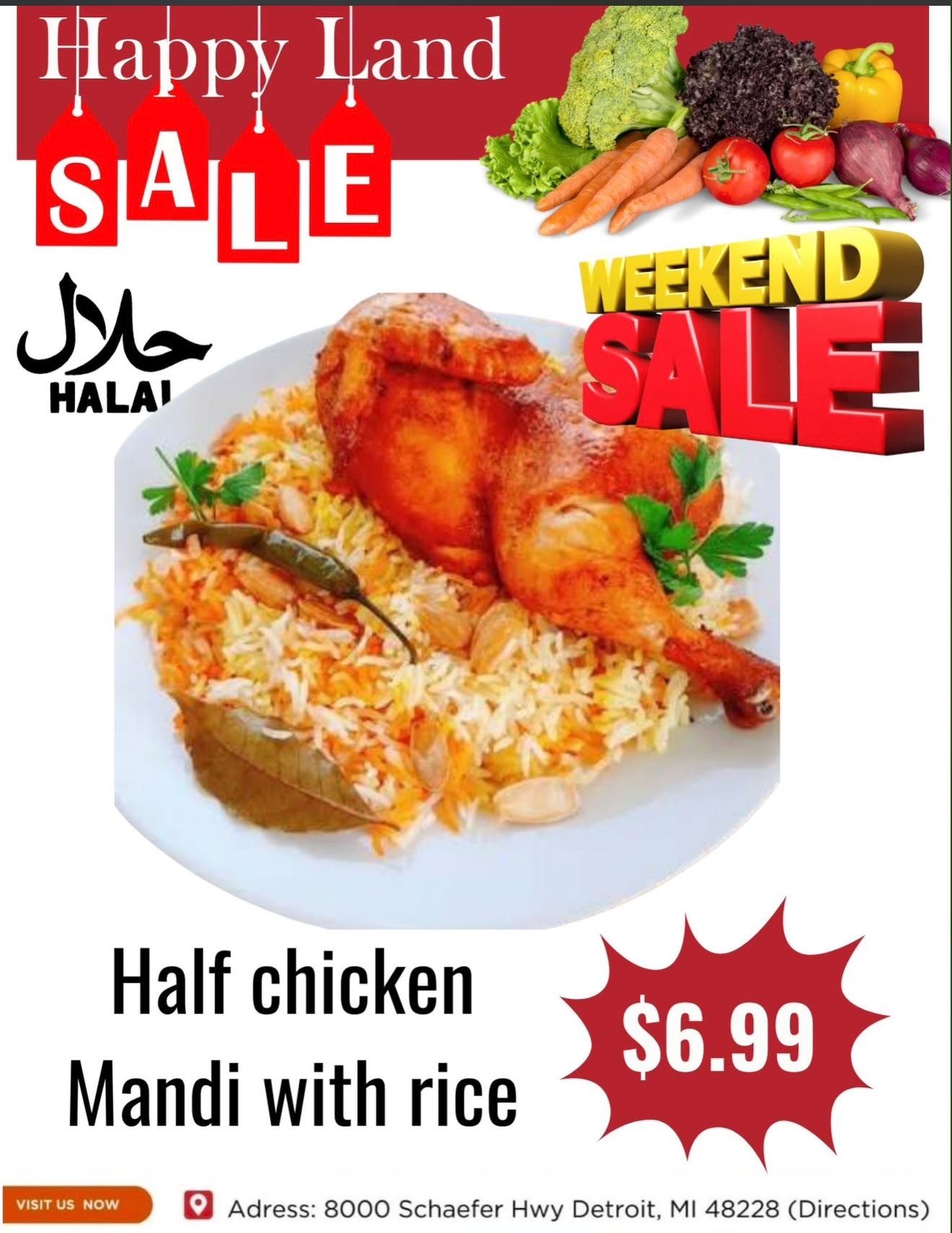 Happy Land Market (8000 Schaefer Highway, Detroit, MI) Weekly Ad September 19 - 19, 2026