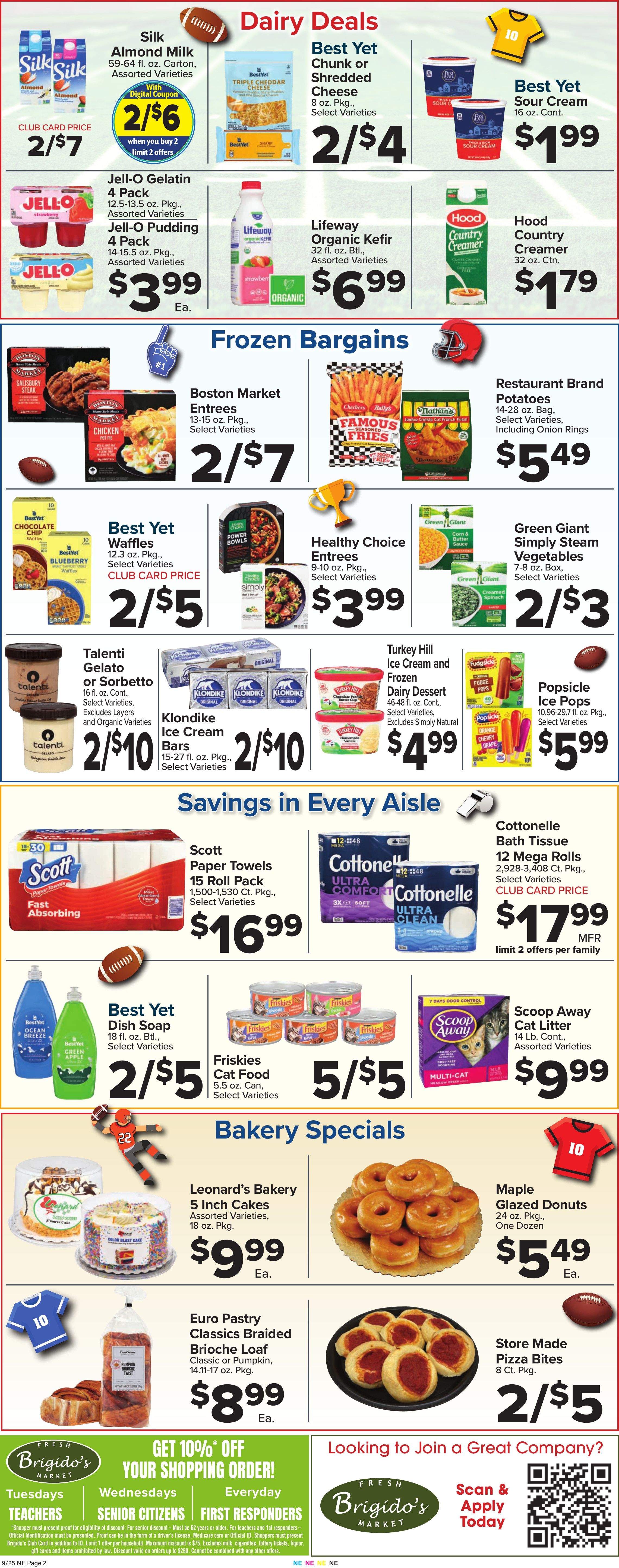 Brigido's Fresh Market Weekly Ad September 25 - October 1, 2026