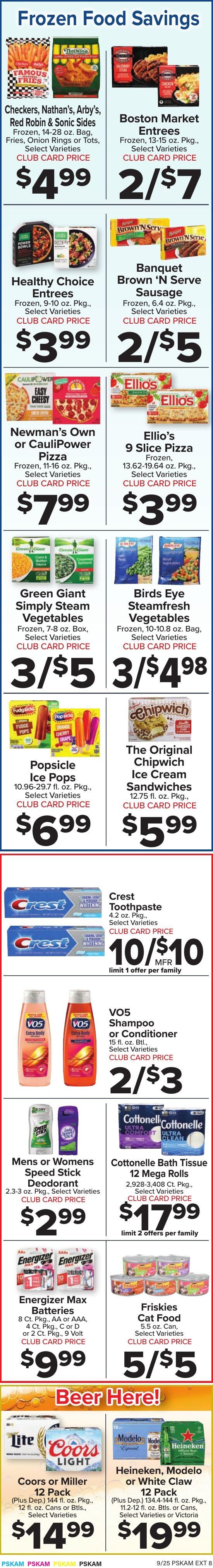Foodtown Weekly Ad September 25 - October 1, 2026