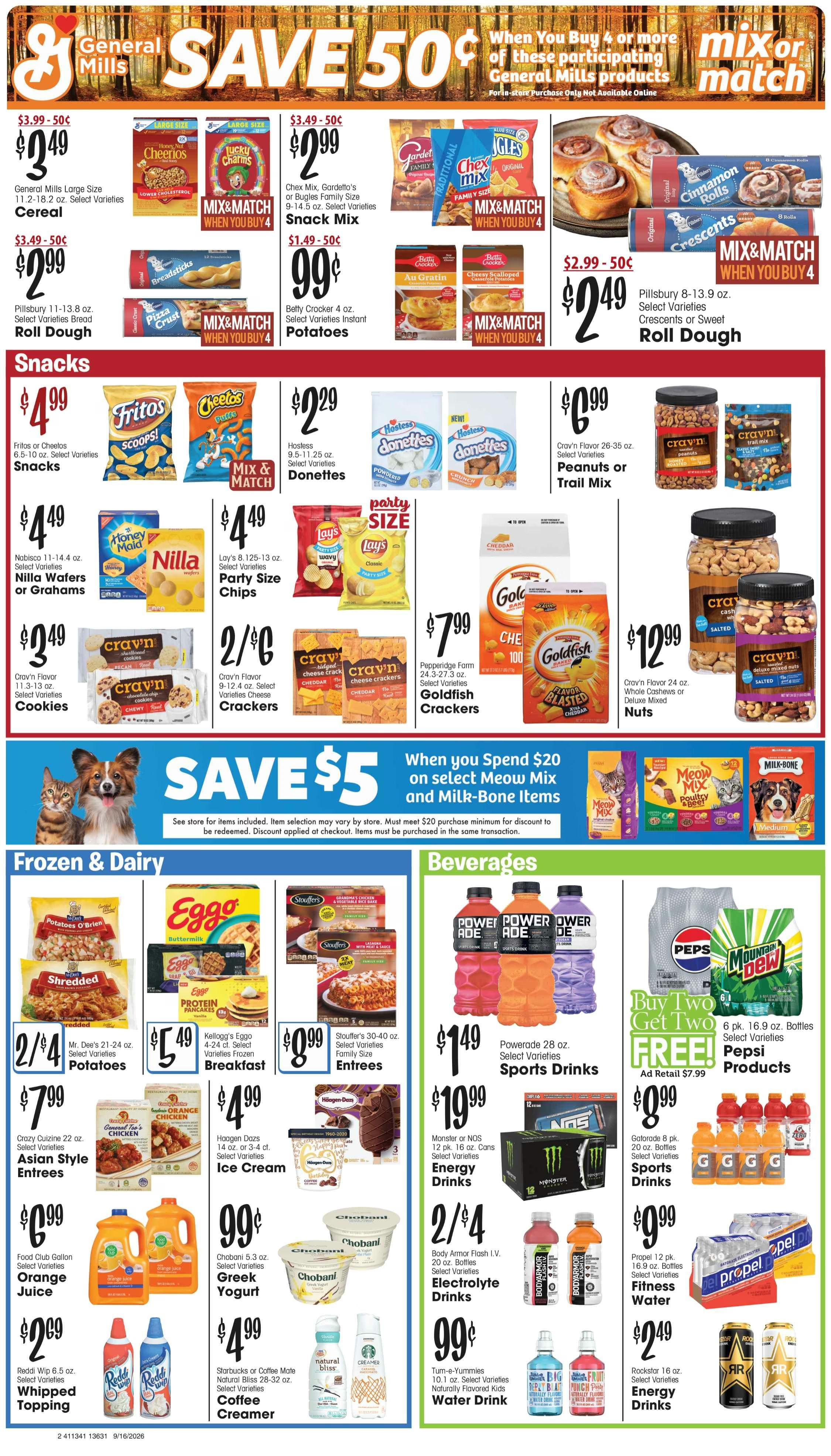 468 Market (130 1st St N, Cascade, MT) Weekly Ad September 16 - 22, 2026