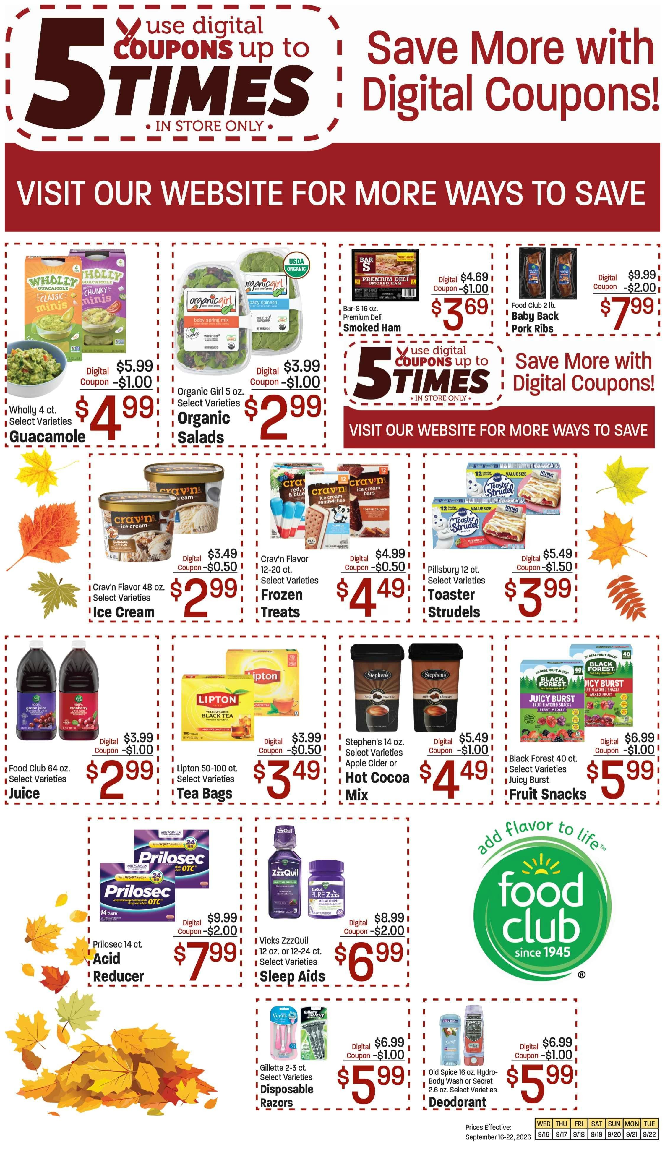 468 Market (130 1st St N, Cascade, MT) Weekly Ad September 16 - 22, 2026