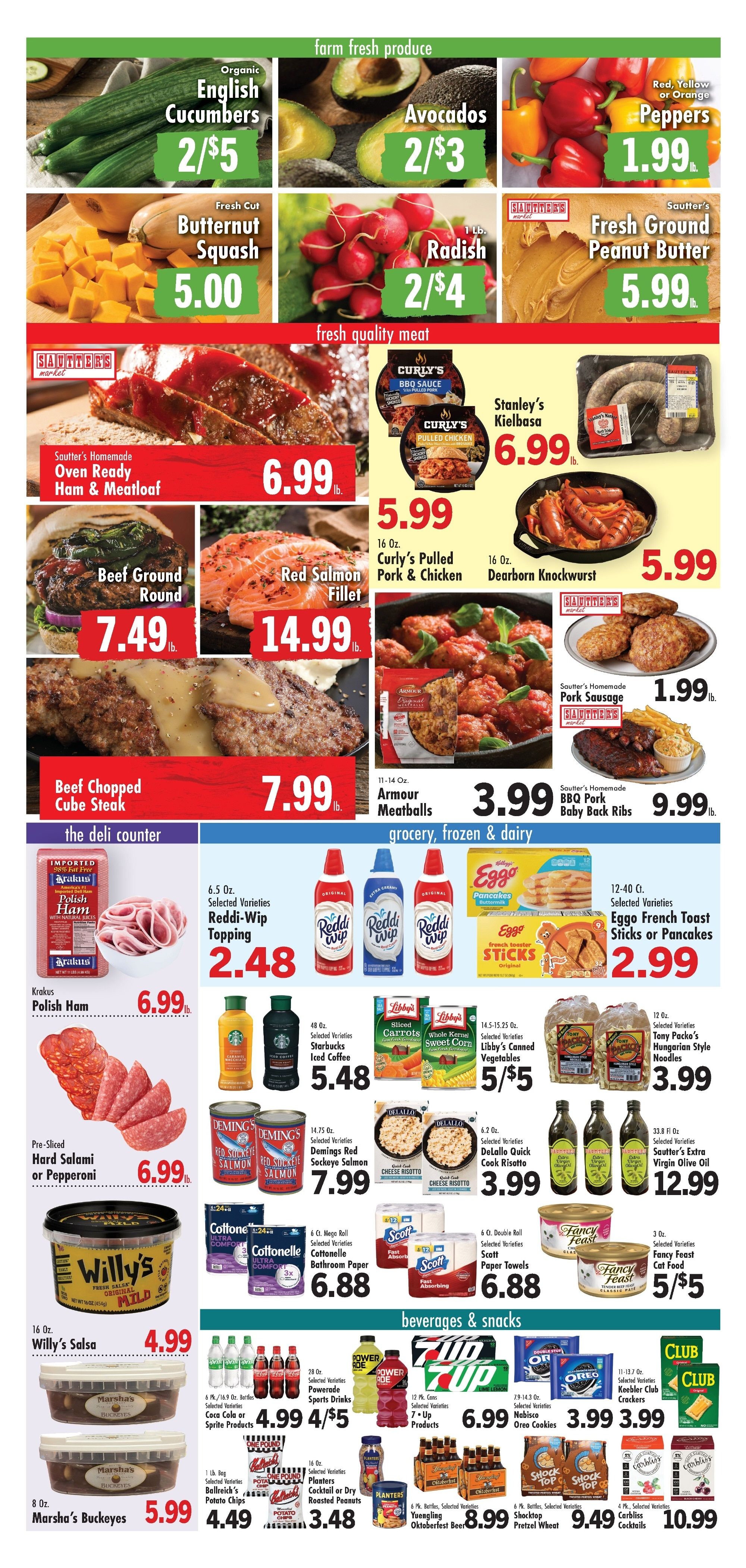 Sautter's Market Weekly Ad September 20 - 26, 2026