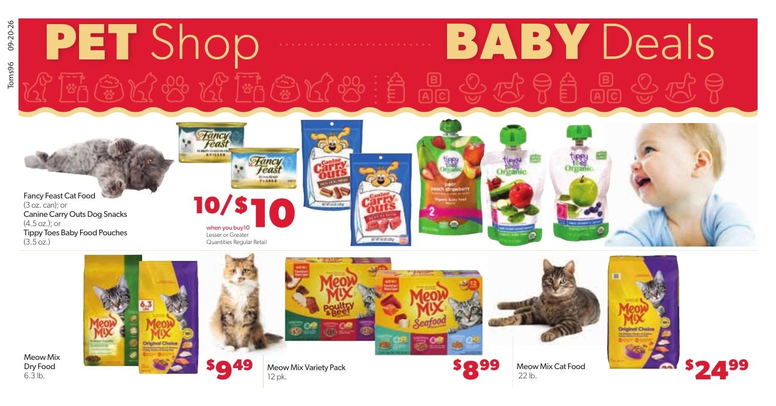 Tom's Food Center Weekly Ad September 20 - 26, 2026