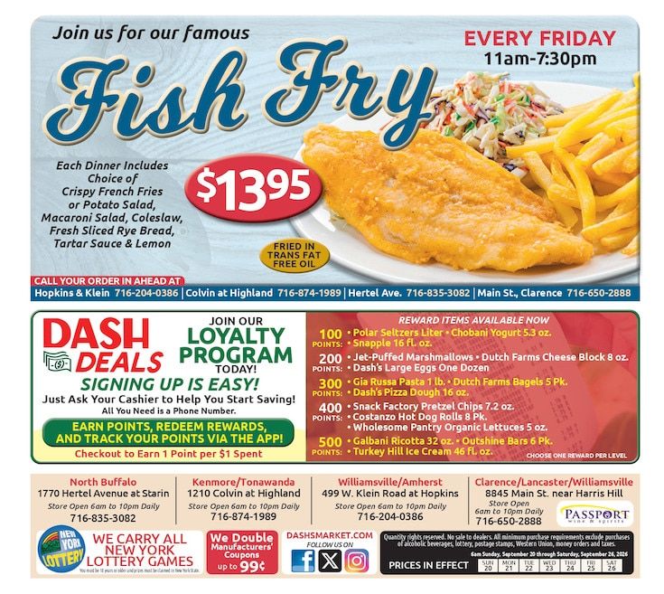 Dash's Market Weekly Ad September 20 - 26, 2026