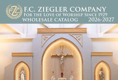 F.C. Ziegler Co. Church Goods Catalog Weekly Ad January 1, 2026 - December 31, 2027