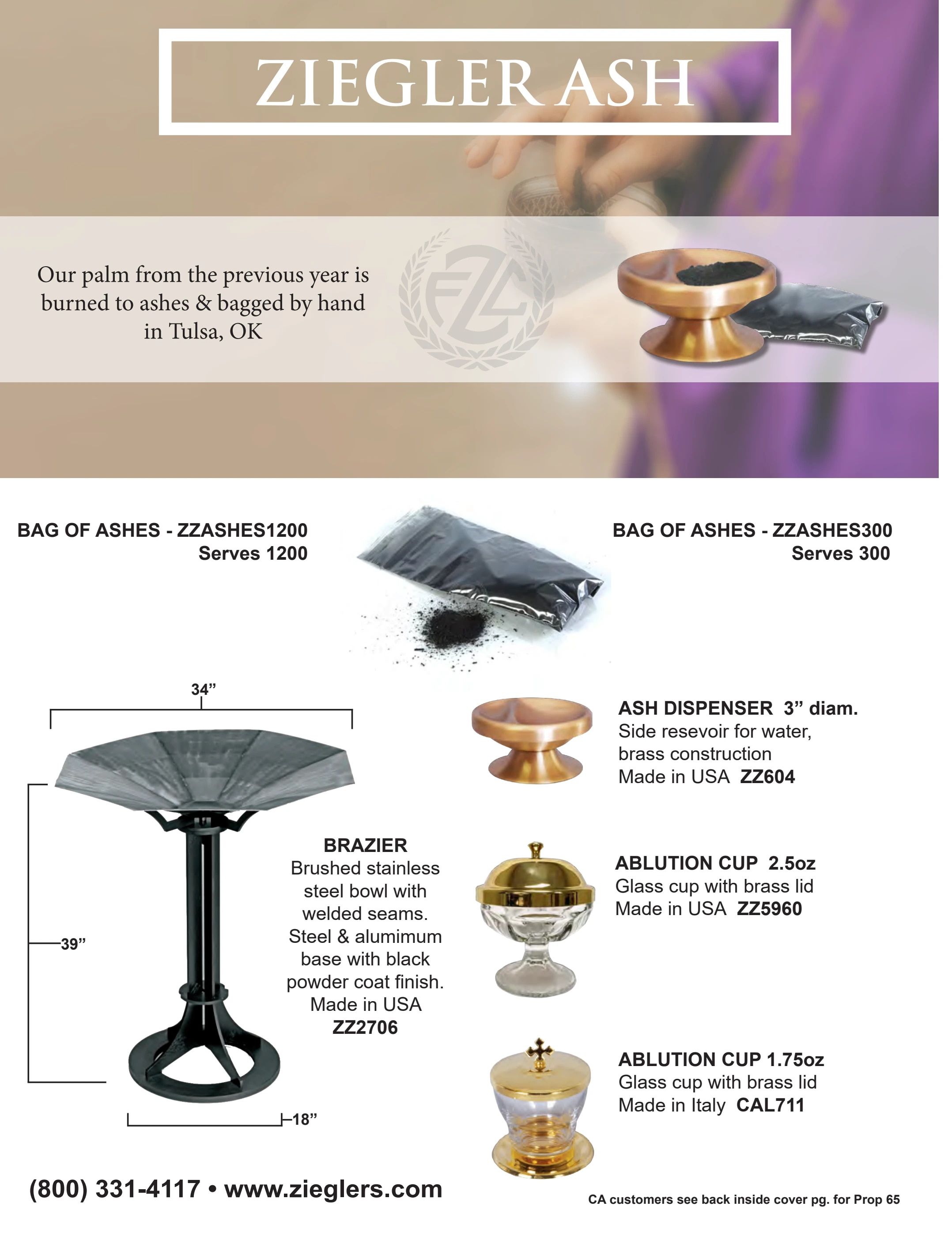 F.C. Ziegler Co. Church Goods Catalog Weekly Ad January 1, 2026 - December 31, 2027