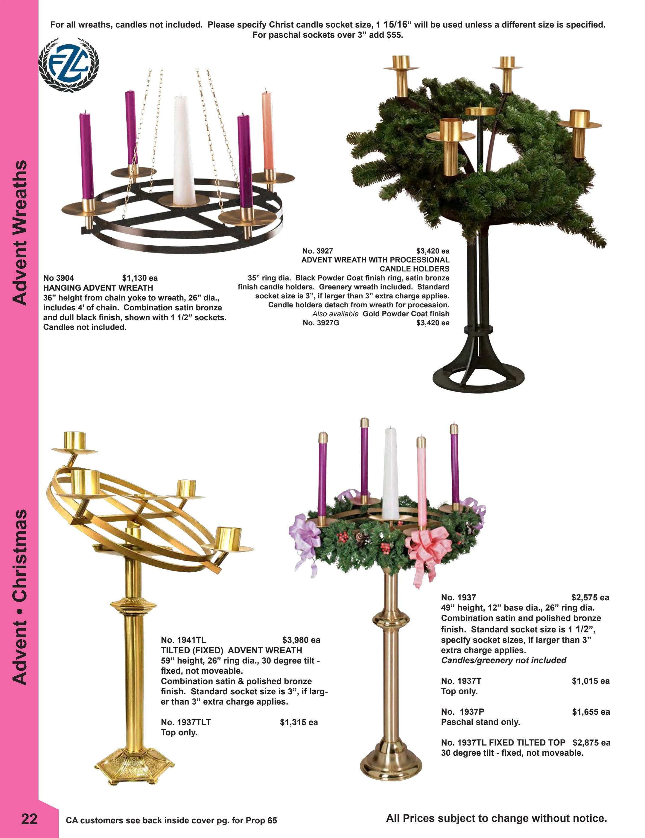F.C. Ziegler Co. Church Goods Catalog Weekly Ad January 1, 2026 - December 31, 2027