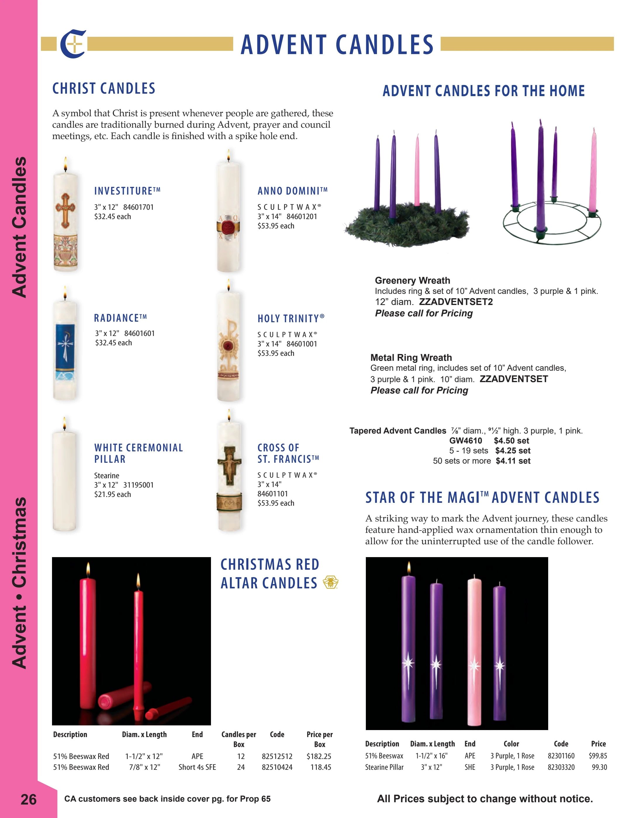 F.C. Ziegler Co. Church Goods Catalog Weekly Ad January 1, 2026 - December 31, 2027