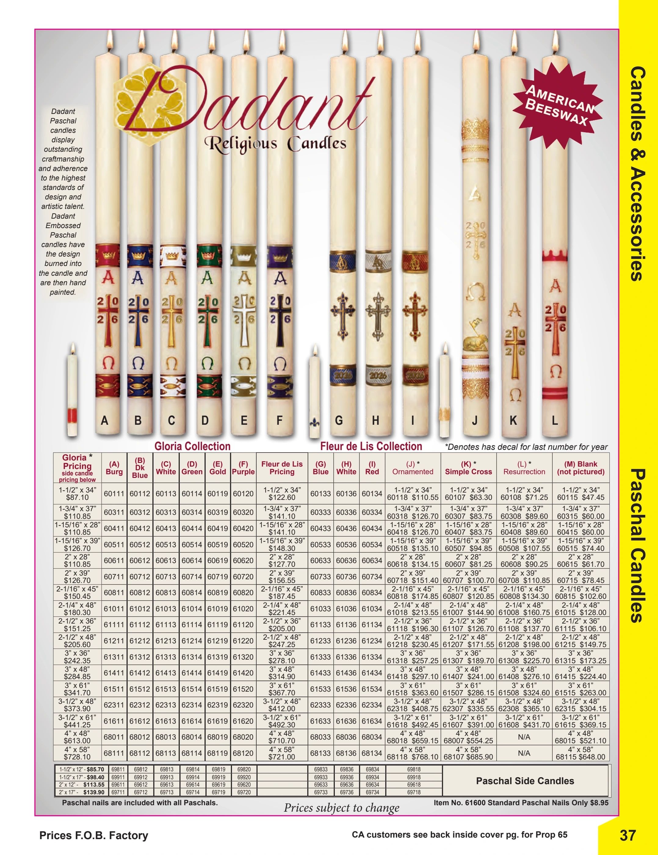 F.C. Ziegler Co. Church Goods Catalog Weekly Ad January 1, 2026 - December 31, 2027