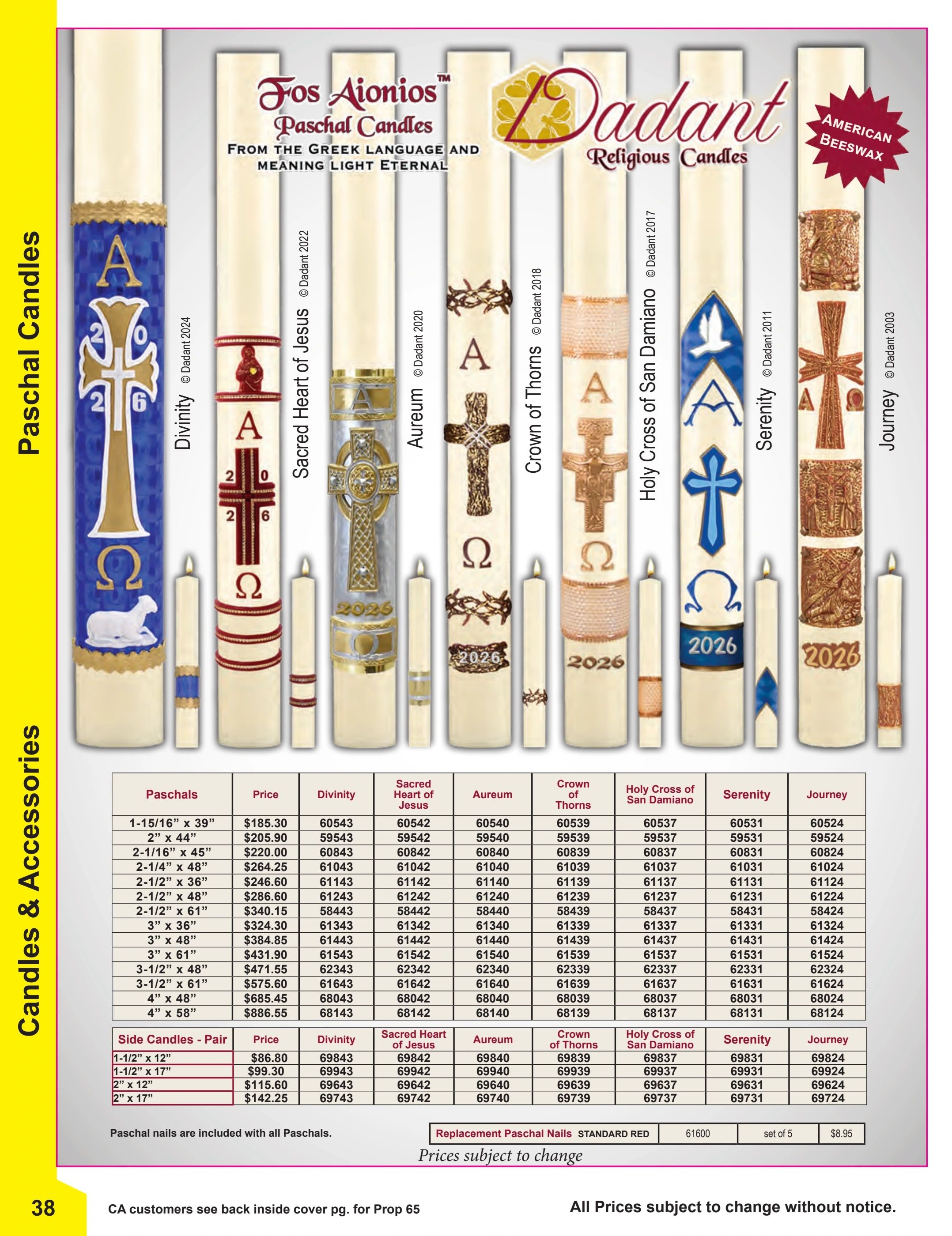 F.C. Ziegler Co. Church Goods Catalog Weekly Ad January 1, 2026 - December 31, 2027