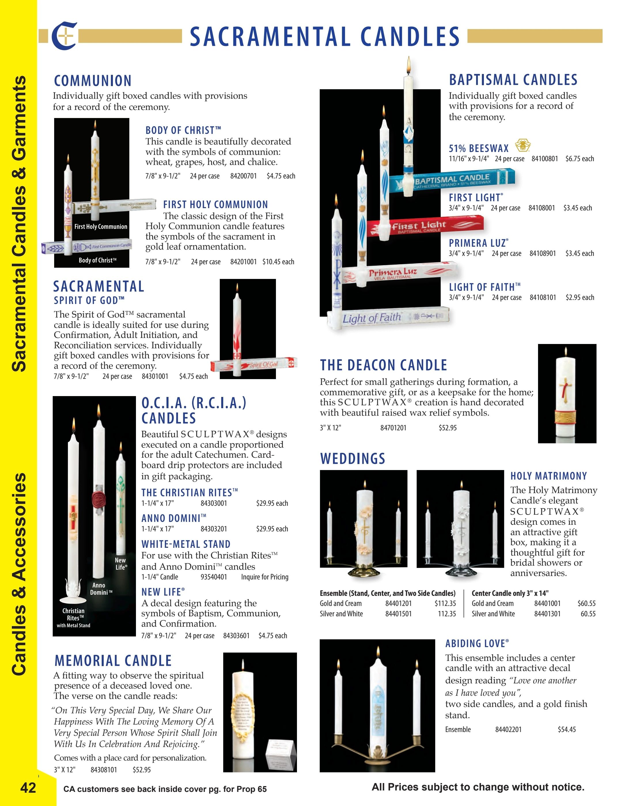 F.C. Ziegler Co. Church Goods Catalog Weekly Ad January 1, 2026 - December 31, 2027