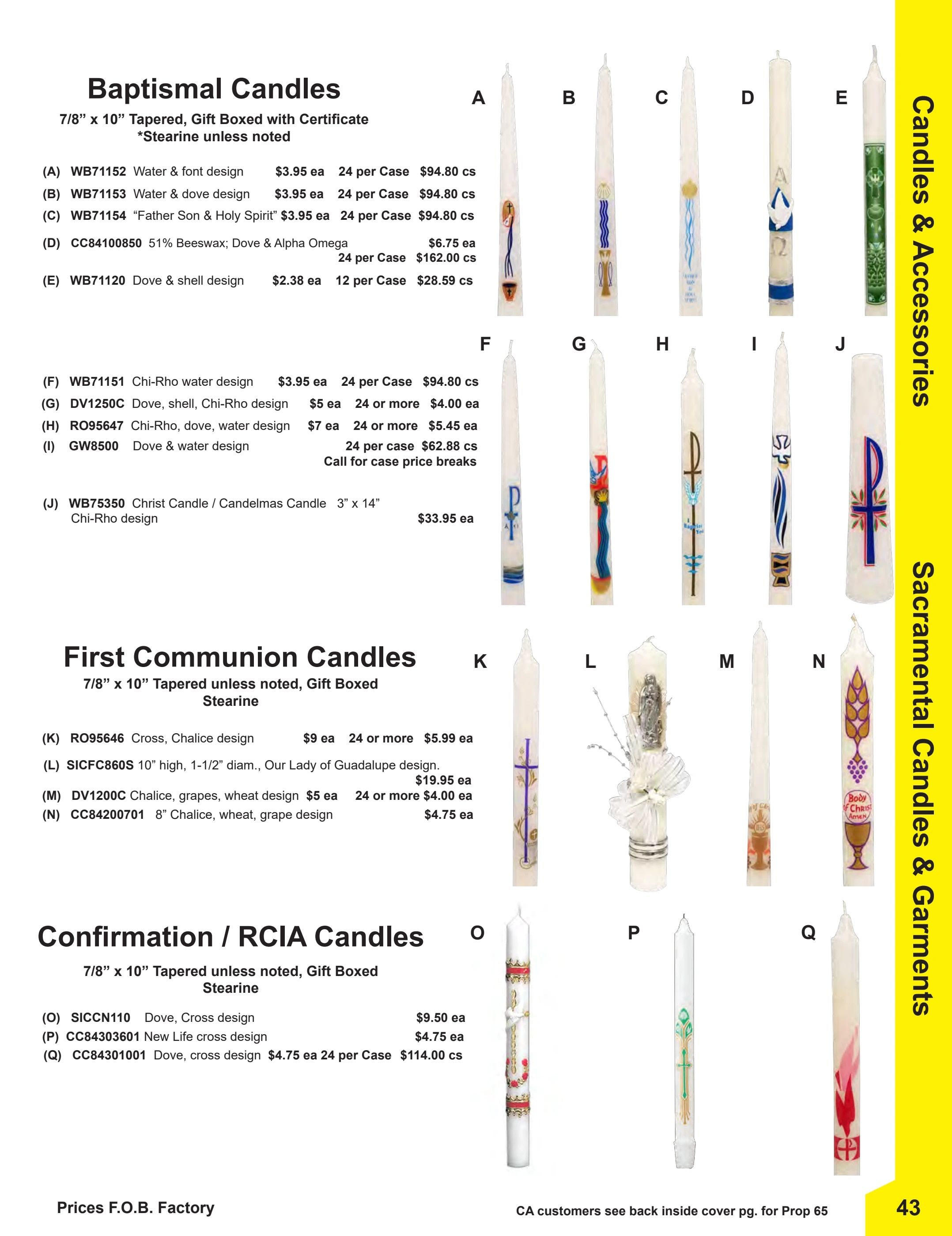 F.C. Ziegler Co. Church Goods Catalog Weekly Ad January 1, 2026 - December 31, 2027