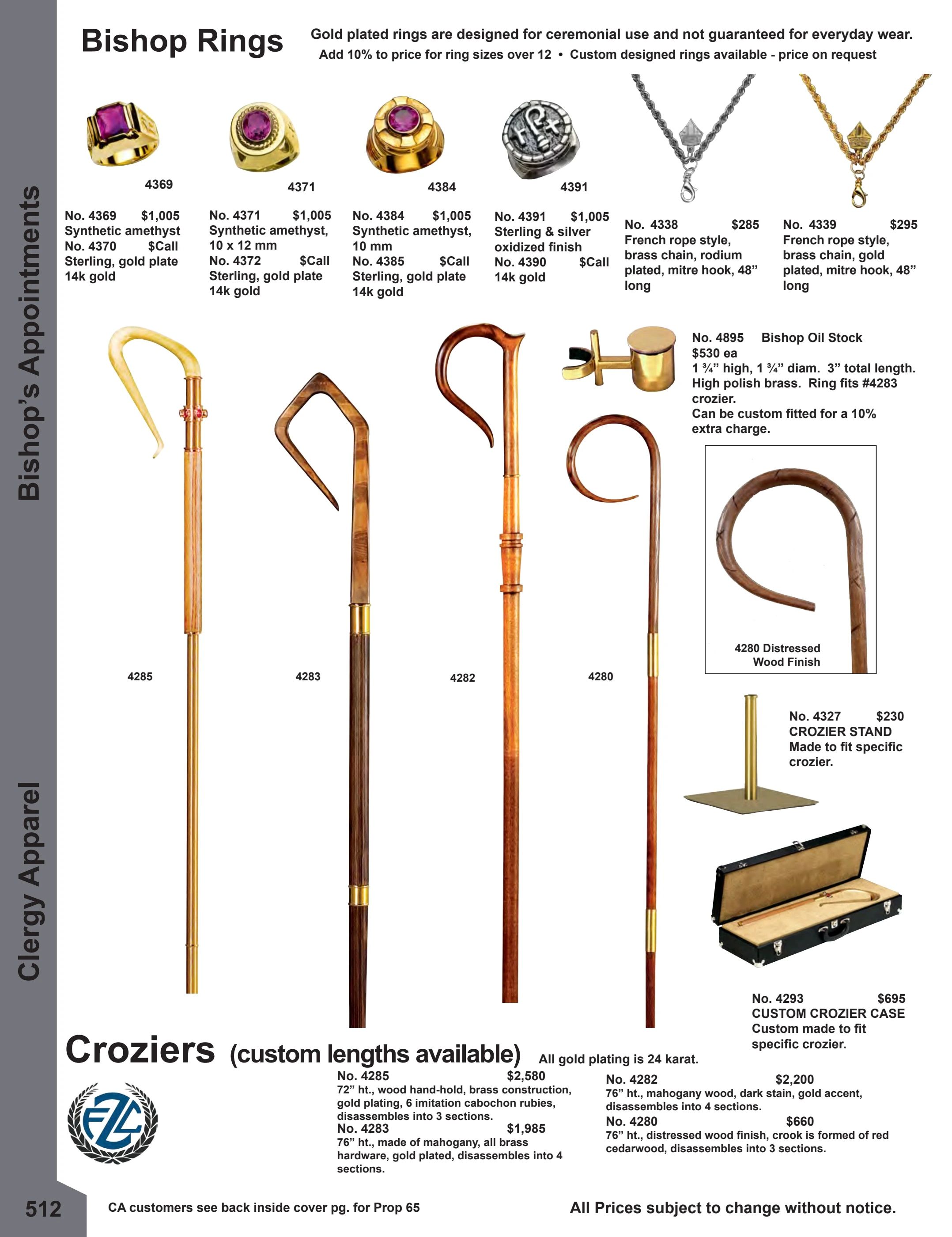 F.C. Ziegler Co. Church Goods Catalog Weekly Ad January 1, 2026 - December 31, 2027