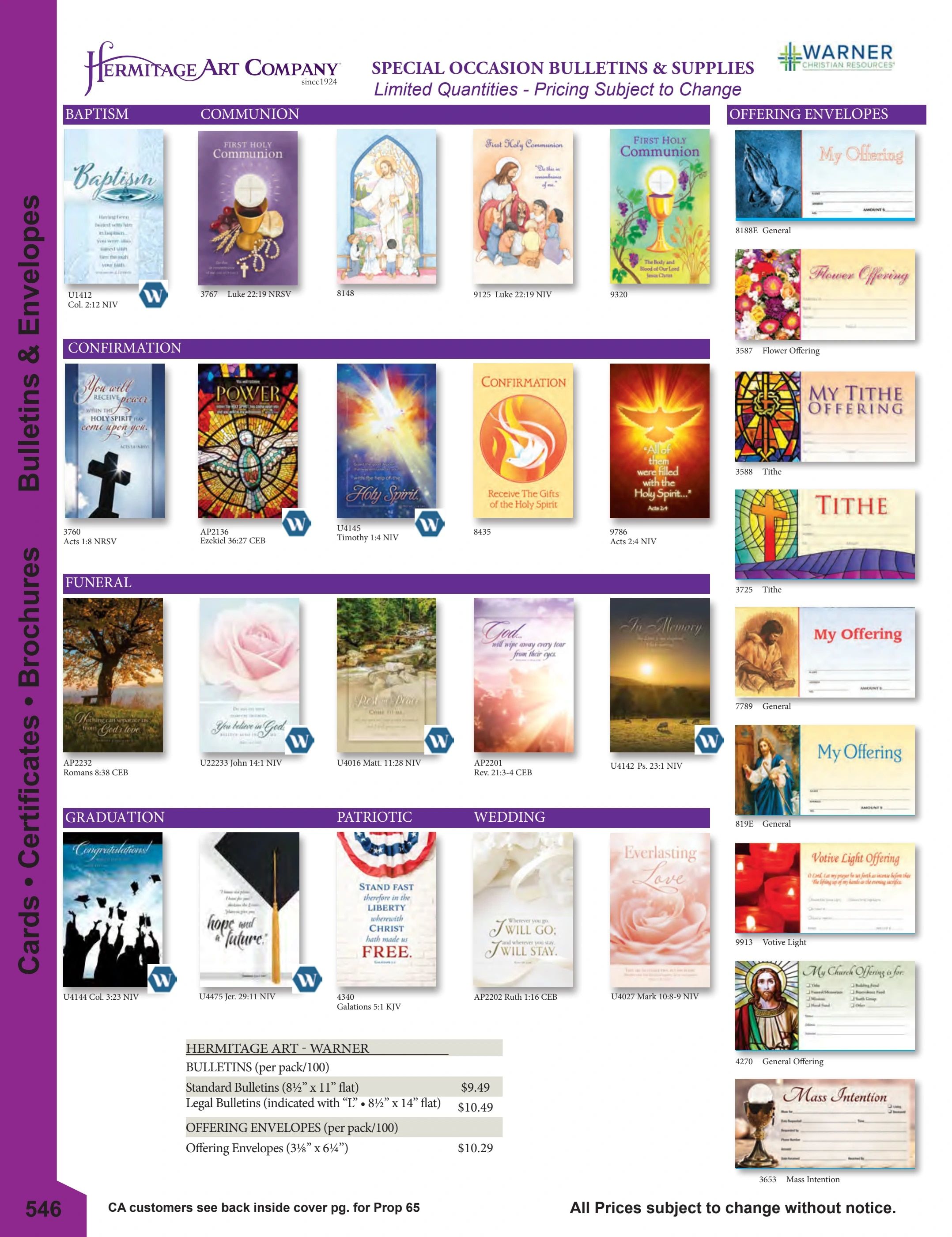 F.C. Ziegler Co. Church Goods Catalog Weekly Ad January 1, 2026 - December 31, 2027