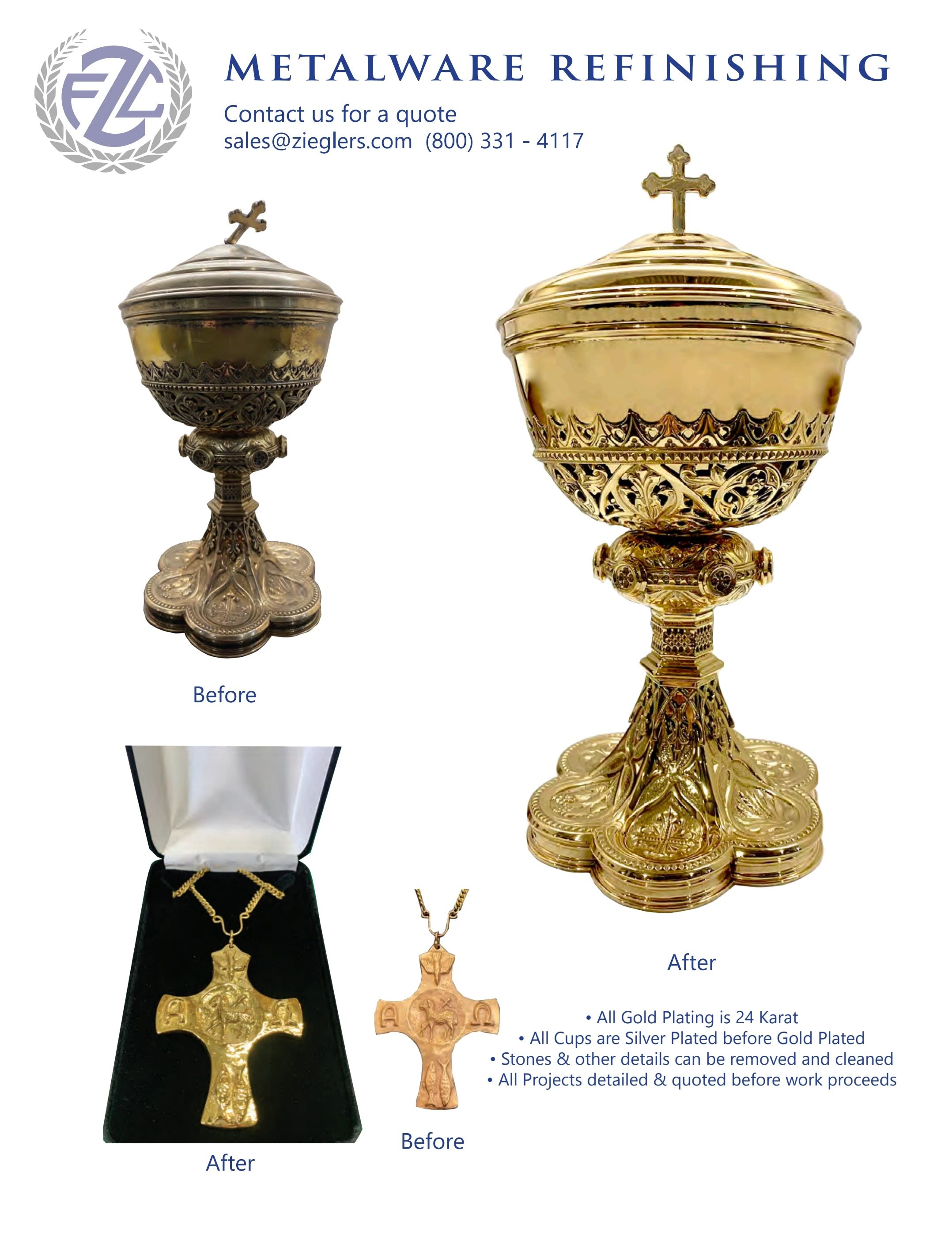 F.C. Ziegler Co. Church Goods Catalog Weekly Ad January 1, 2026 - December 31, 2027