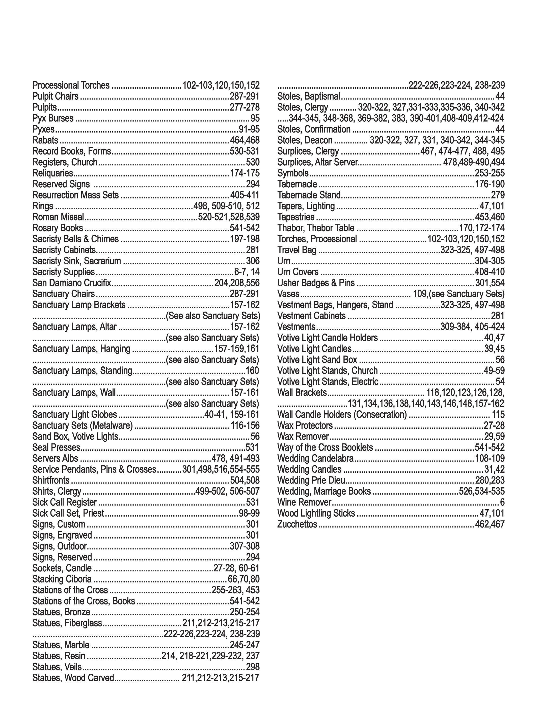 F.C. Ziegler Co. Church Goods Catalog Weekly Ad January 1, 2026 - December 31, 2027
