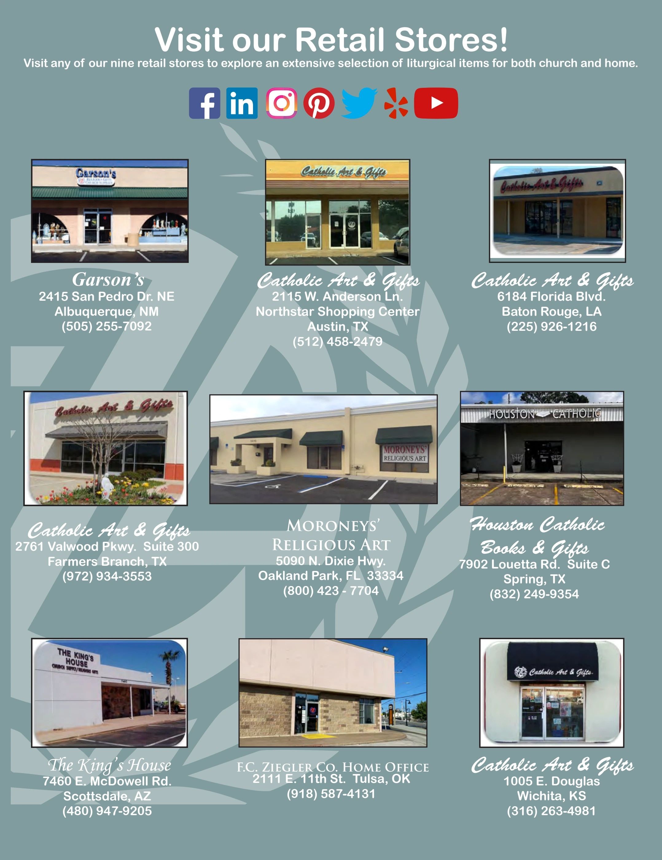 F.C. Ziegler Co. Church Goods Catalog Weekly Ad January 1, 2026 - December 31, 2027