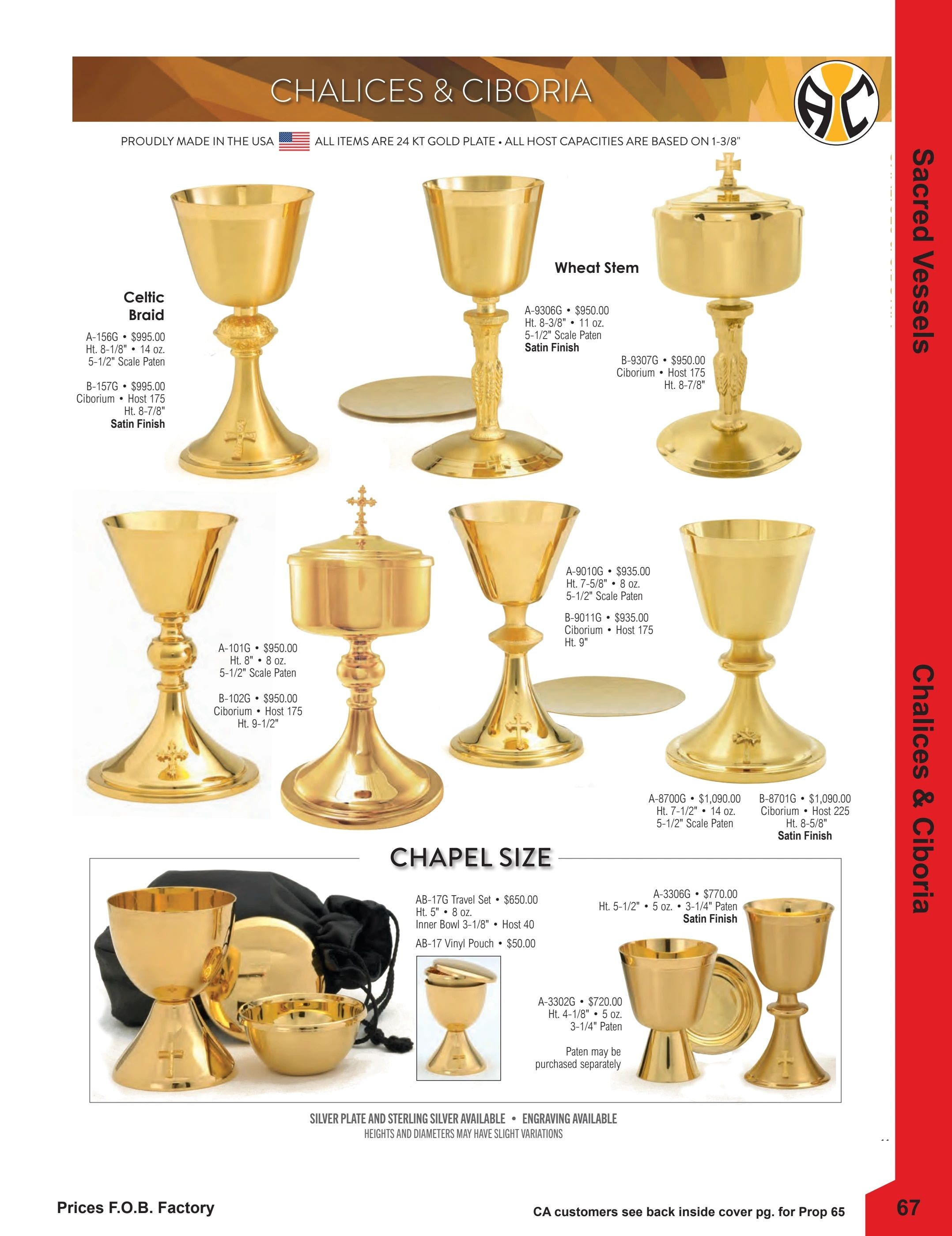 F.C. Ziegler Co. Church Goods Catalog Weekly Ad January 1, 2026 - December 31, 2027