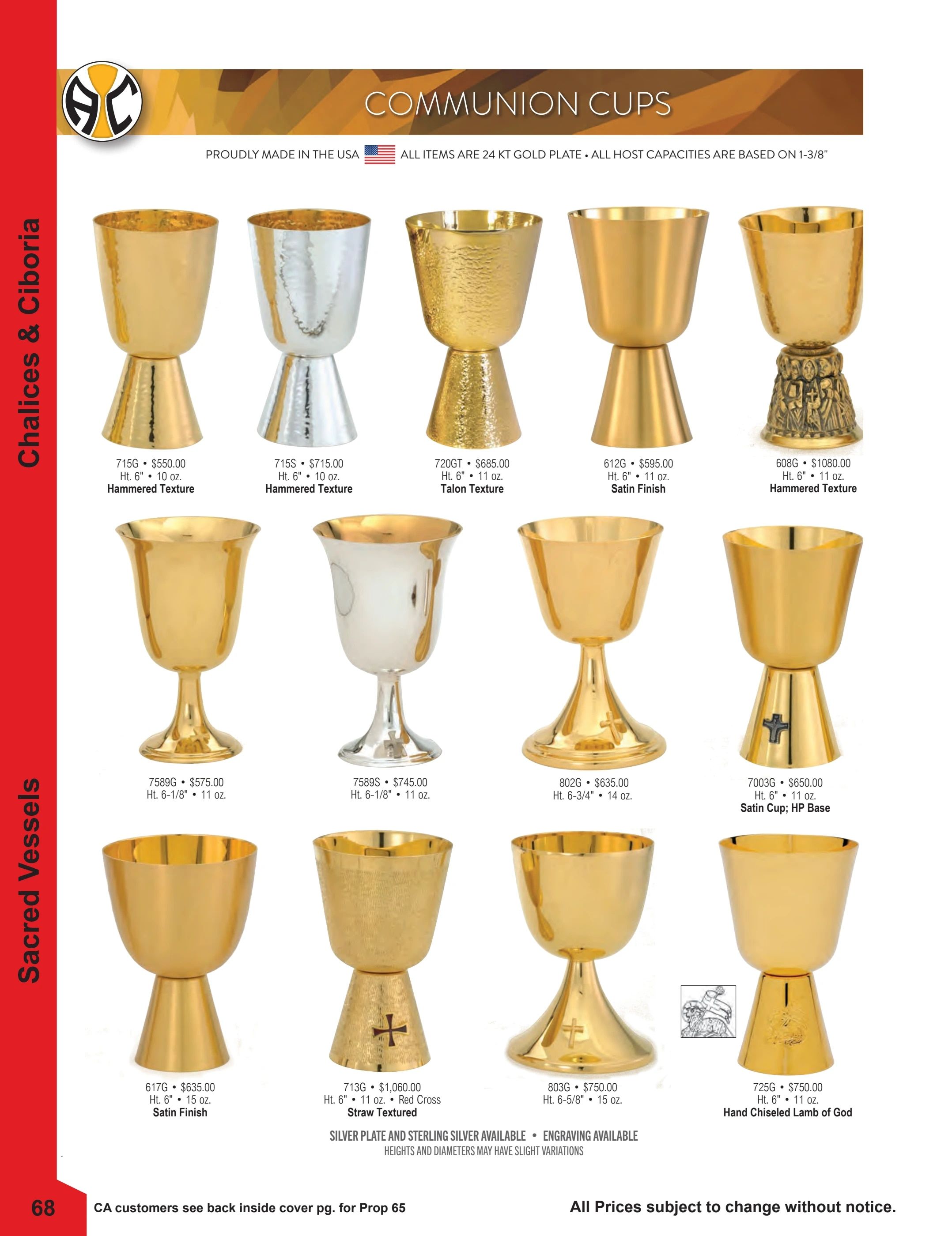 F.C. Ziegler Co. Church Goods Catalog Weekly Ad January 1, 2026 - December 31, 2027