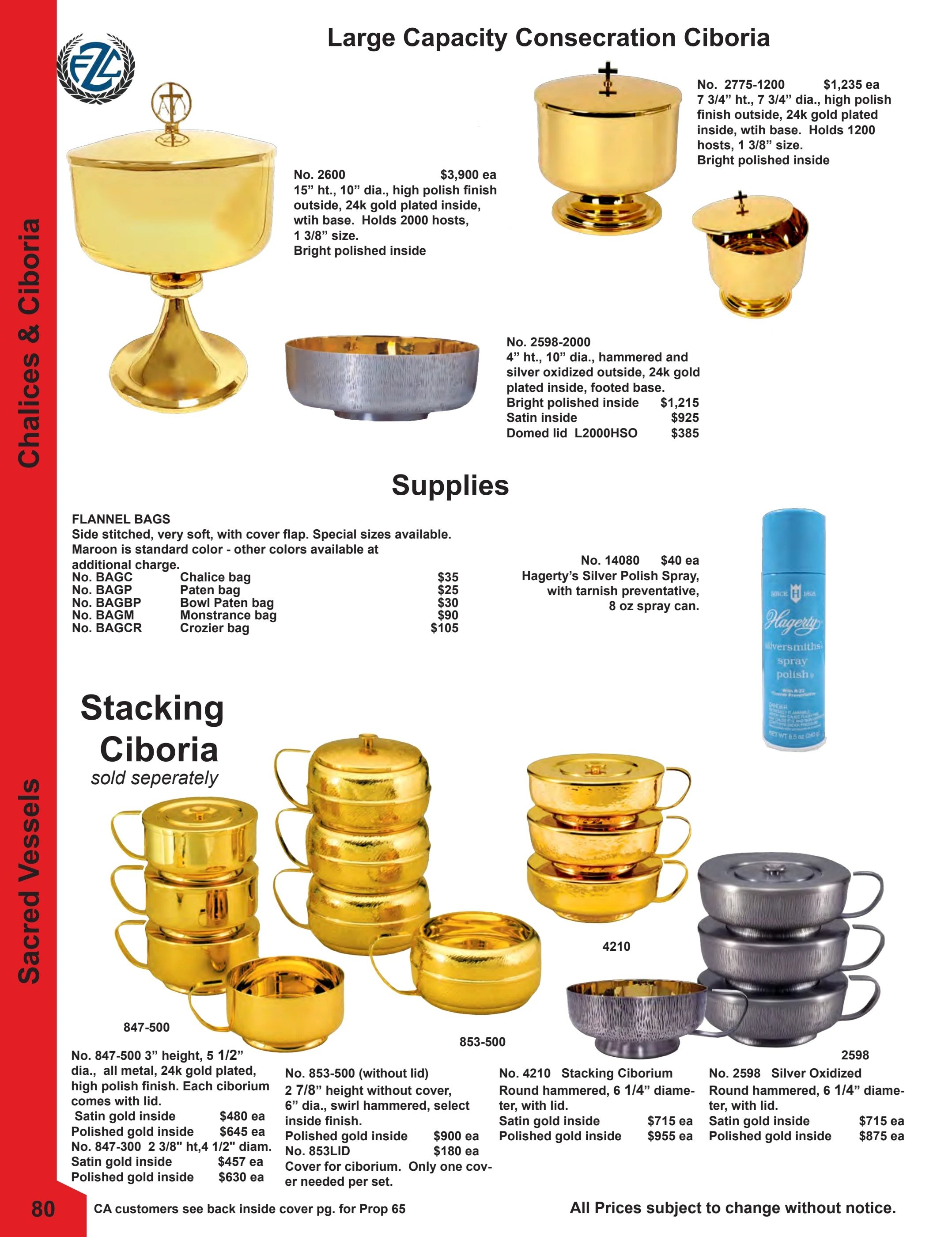 F.C. Ziegler Co. Church Goods Catalog Weekly Ad January 1, 2026 - December 31, 2027