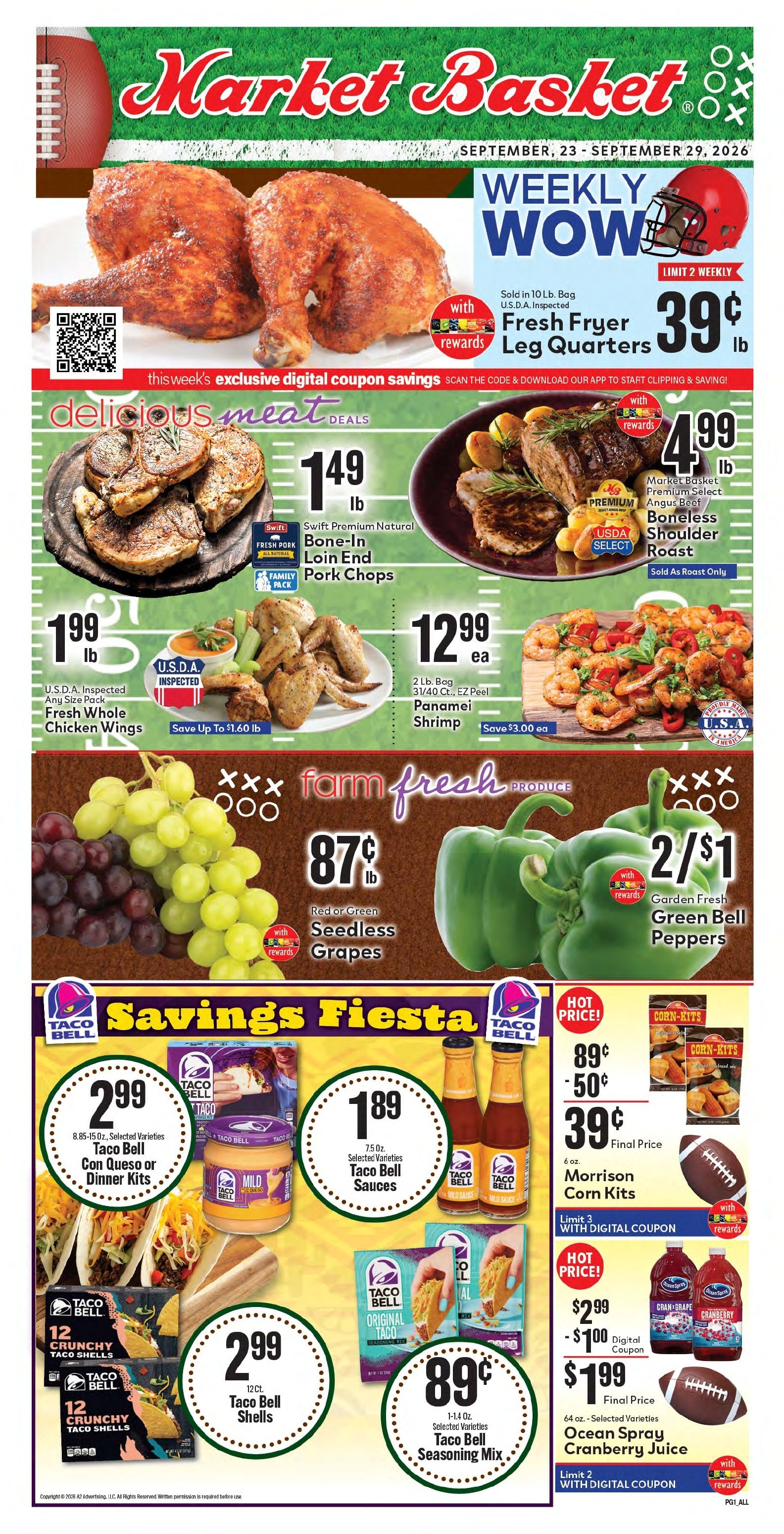 Market Basket (Texas) Weekly Ad September 23 - 29, 2026