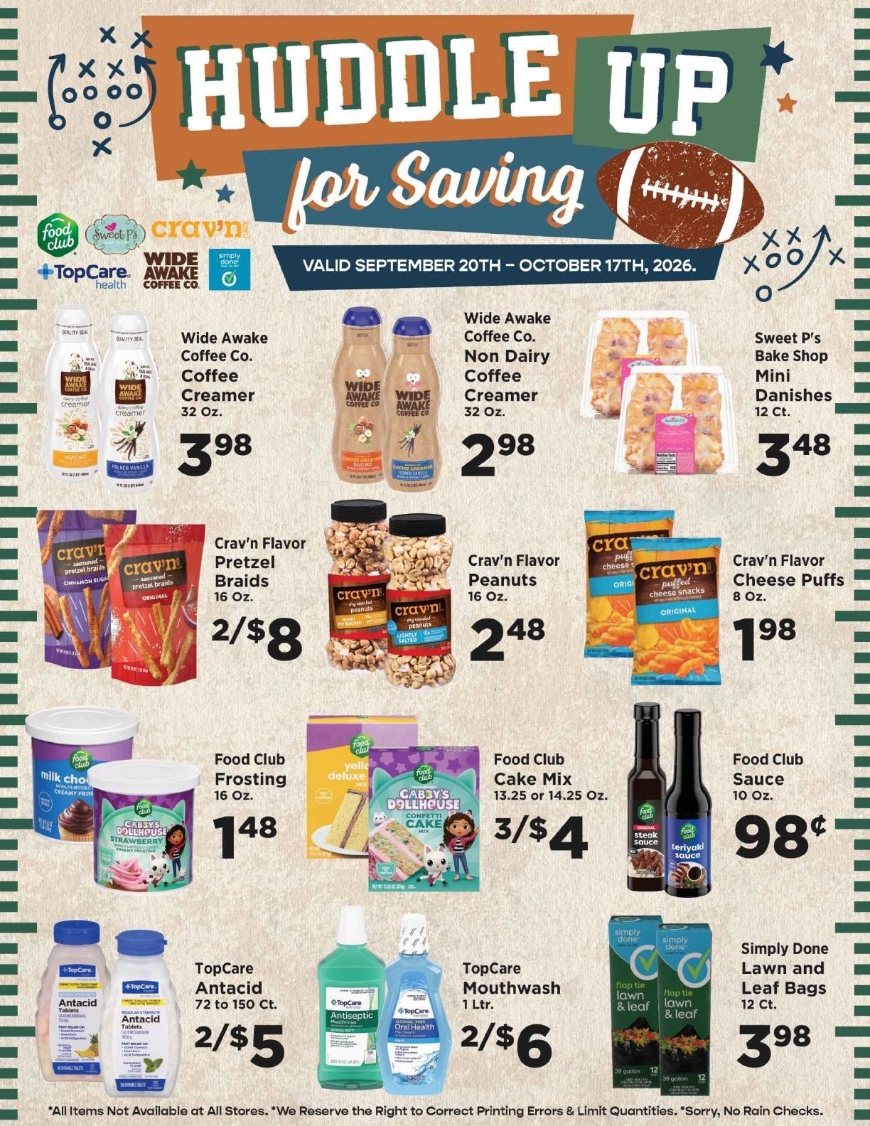 Gempeler's Supermarket Weekly Ad September 20 - October 17, 2026