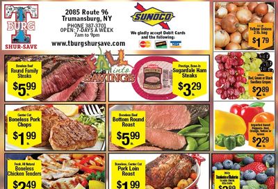 T-Burg Shur Save Weekly Ad September 20 - 26, 2026