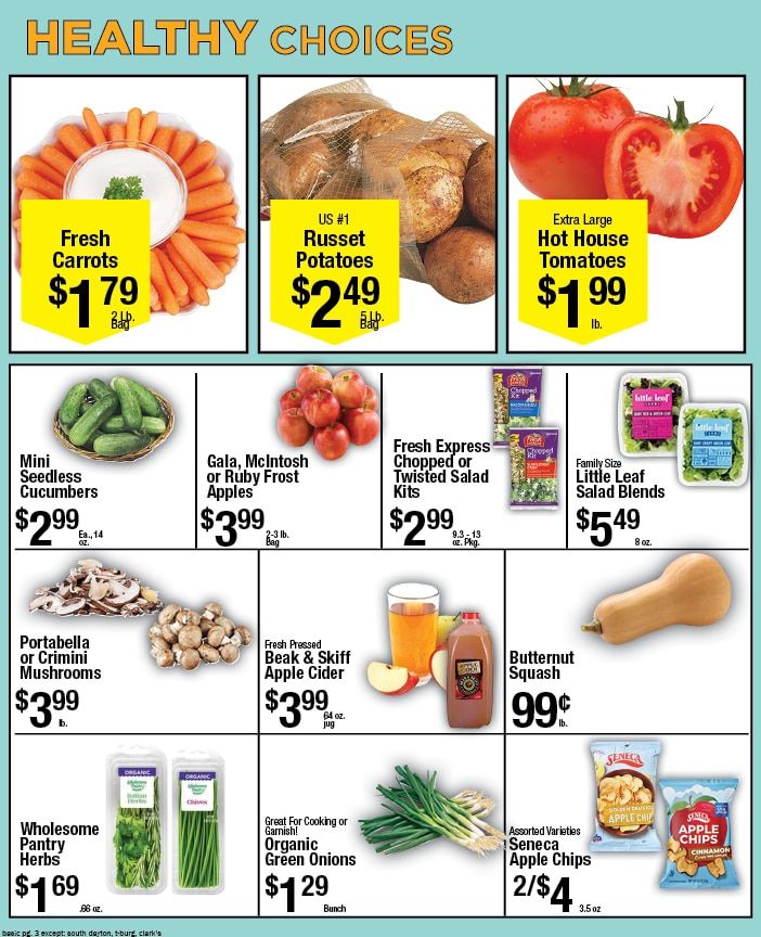 T-Burg Shur Save Weekly Ad September 20 - 26, 2026