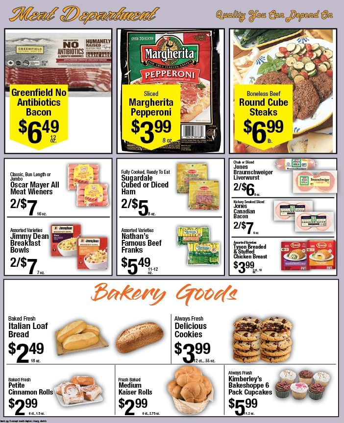 T-Burg Shur Save Weekly Ad September 20 - 26, 2026
