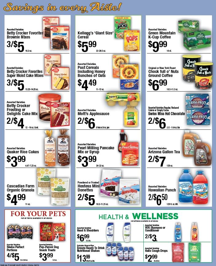T-Burg Shur Save Weekly Ad September 20 - 26, 2026