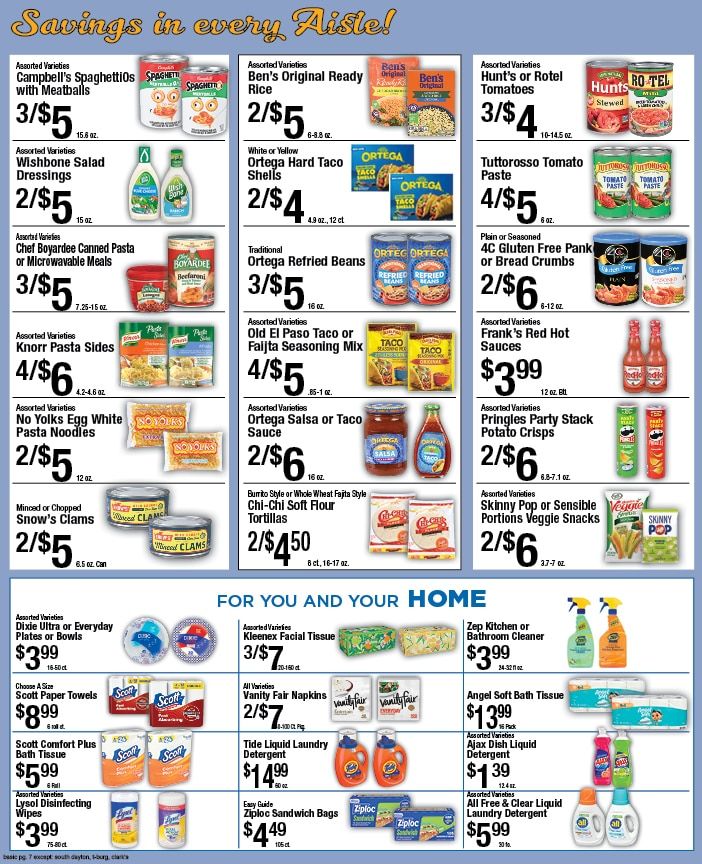 T-Burg Shur Save Weekly Ad September 20 - 26, 2026