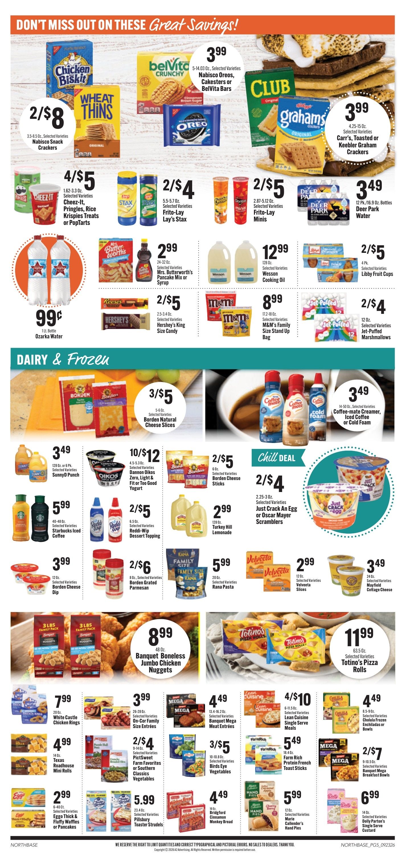 Big Chimney Supermarket Weekly Ad September 23 - 29, 2026