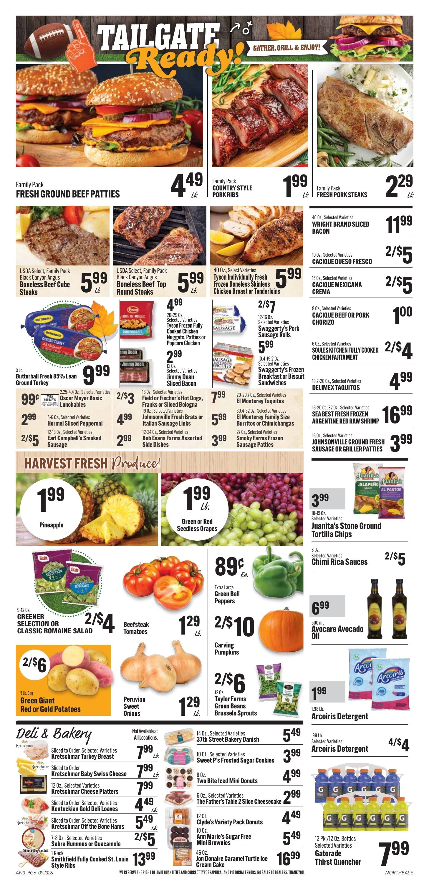 Big Chimney Supermarket Weekly Ad September 23 - 29, 2026