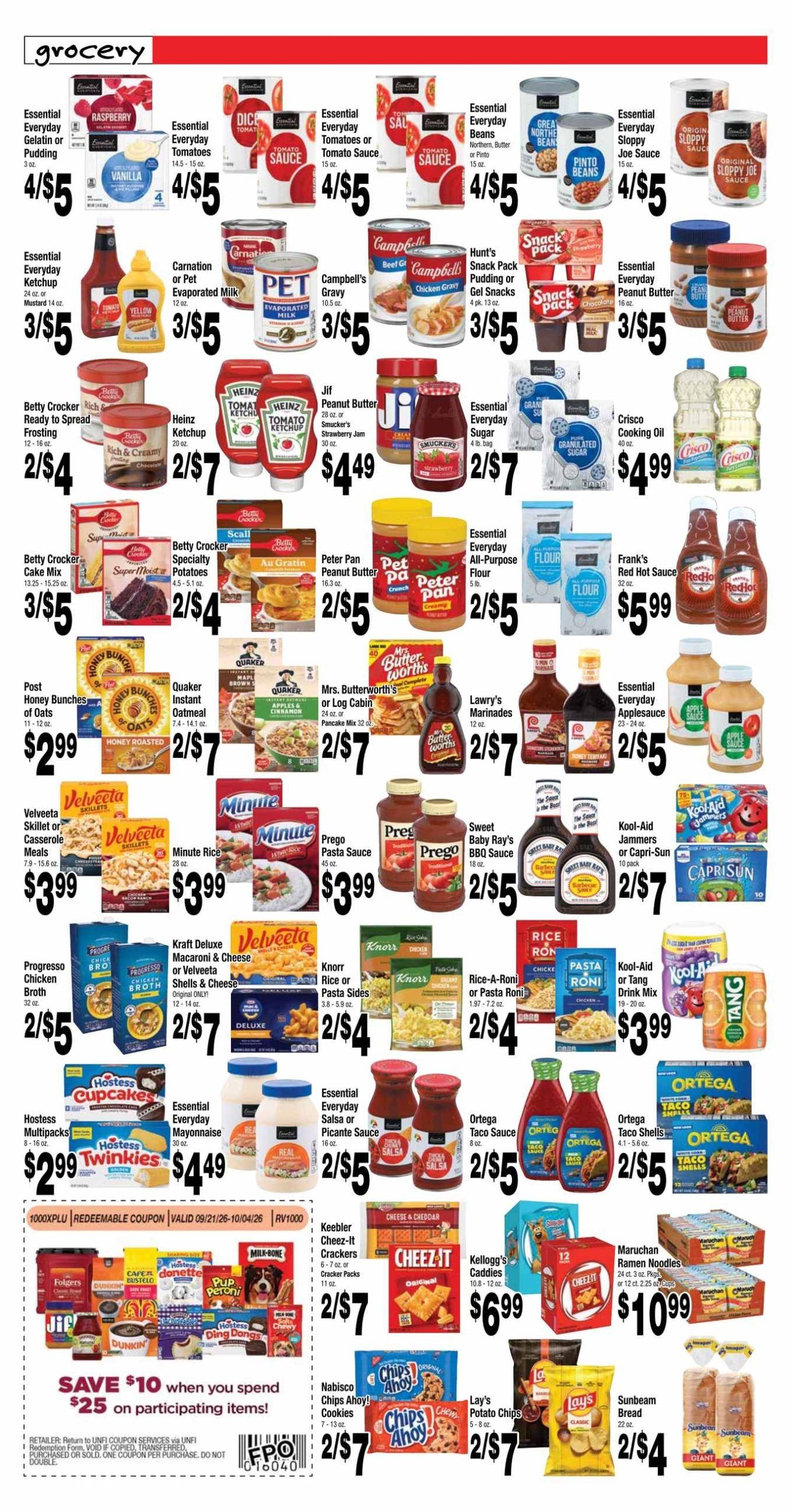 US Quality Foods Weekly Ad September 20 - October 4, 2026