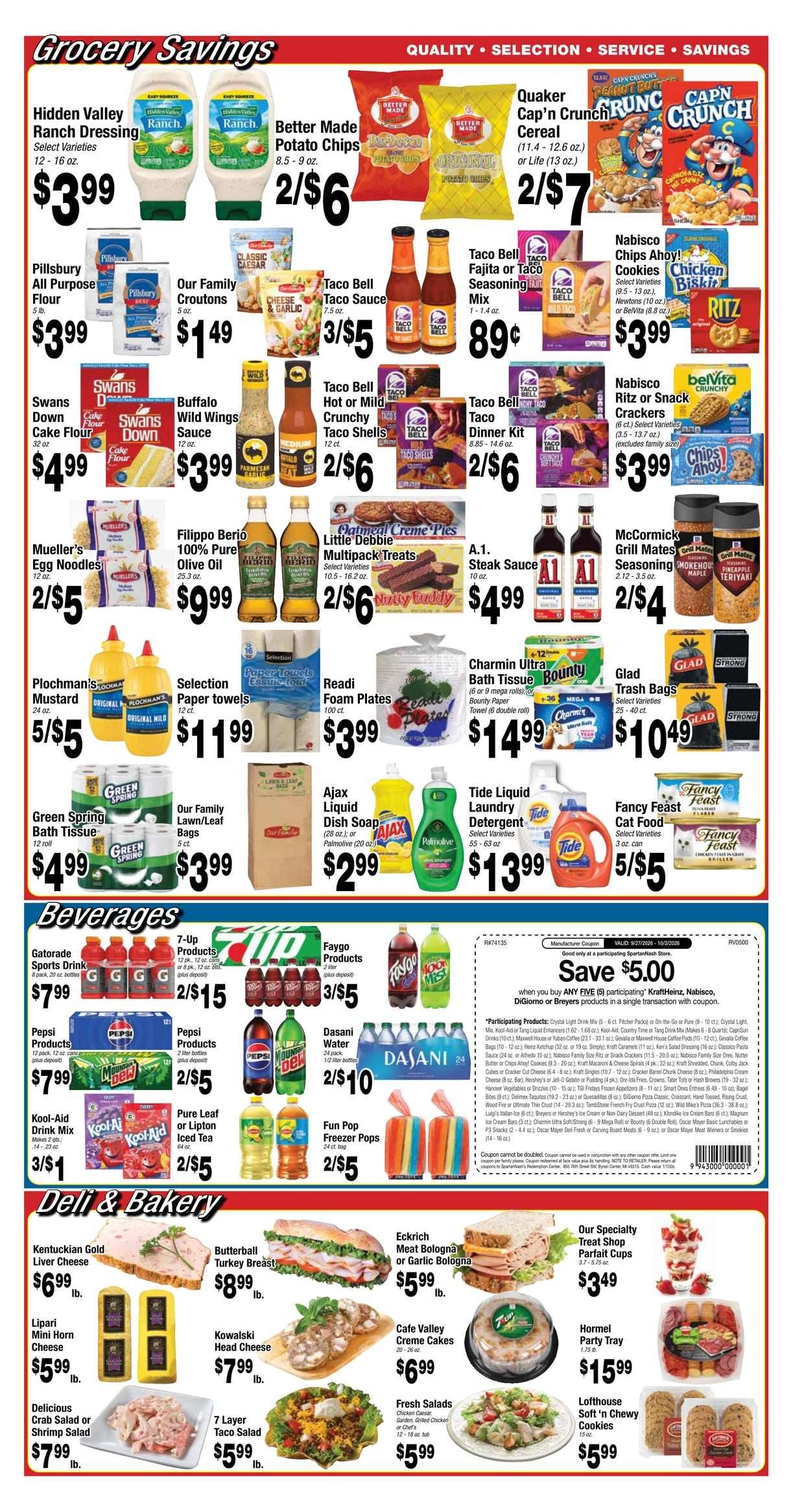 Savon Foods (18000 Livernois Avenue, Detroit, MI) Weekly Ad September 20 - October 4, 2026