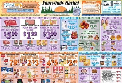 Fourwinds Market Weekly Ad September 21 - 27, 2026
