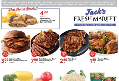 Jack's Fresh Market Weekly Ad September 21 - 27, 2026