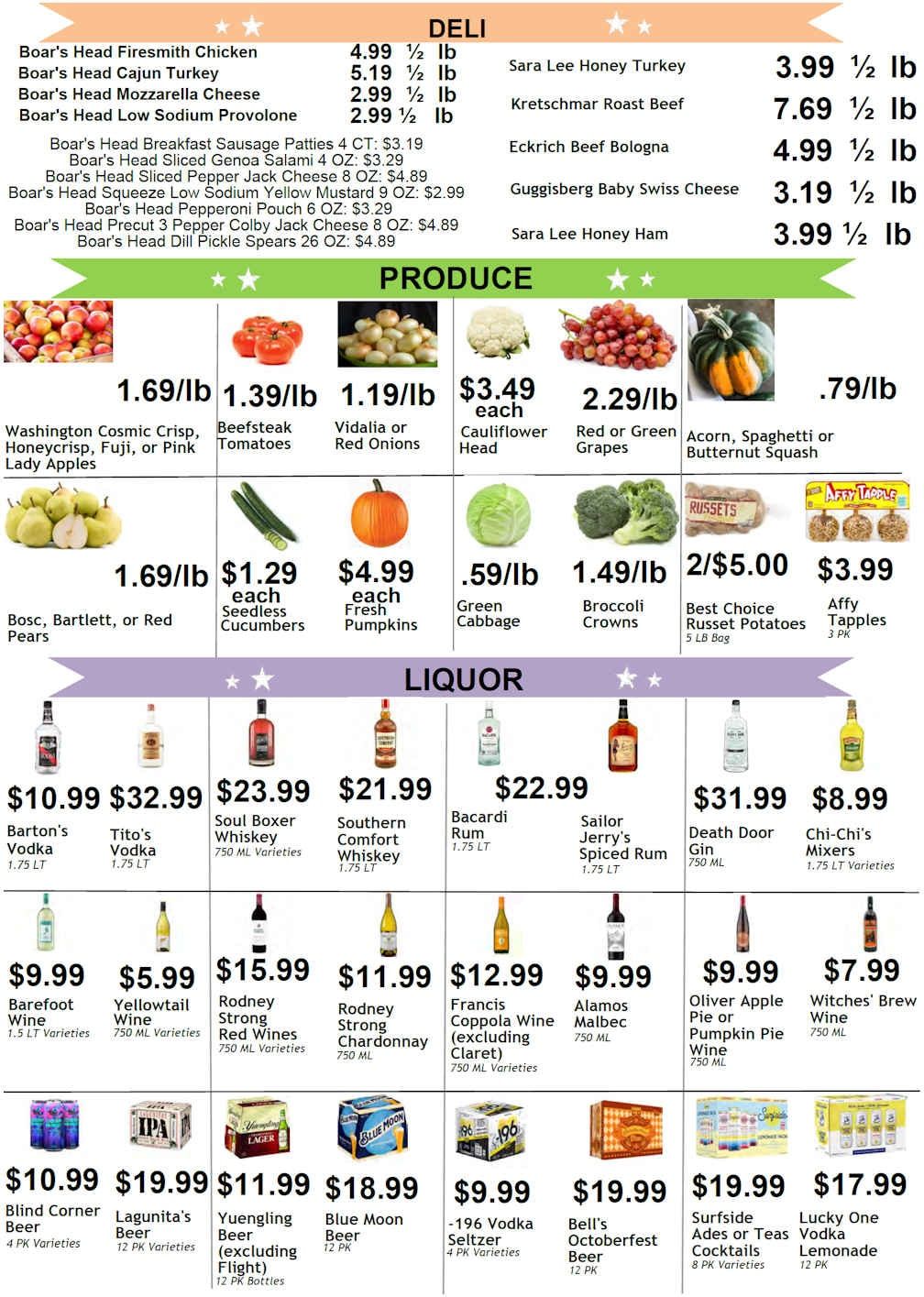 Art's Food Market Weekly Ad September 20 - 27, 2026