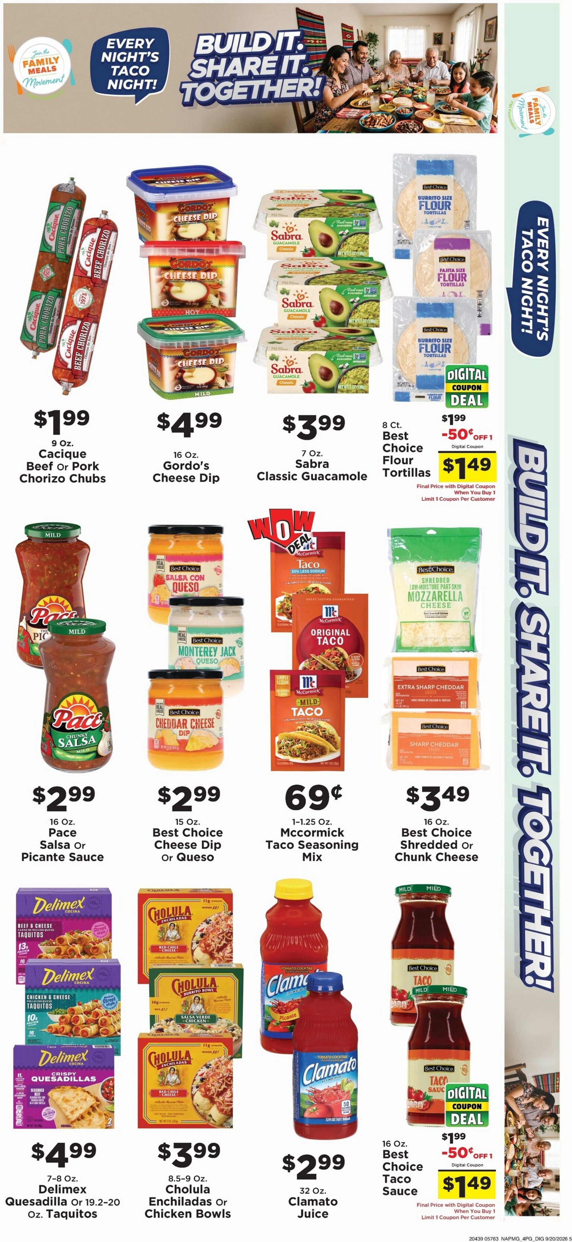 Taylorsville Country Mart Weekly Ad September 21 - 27, 2026