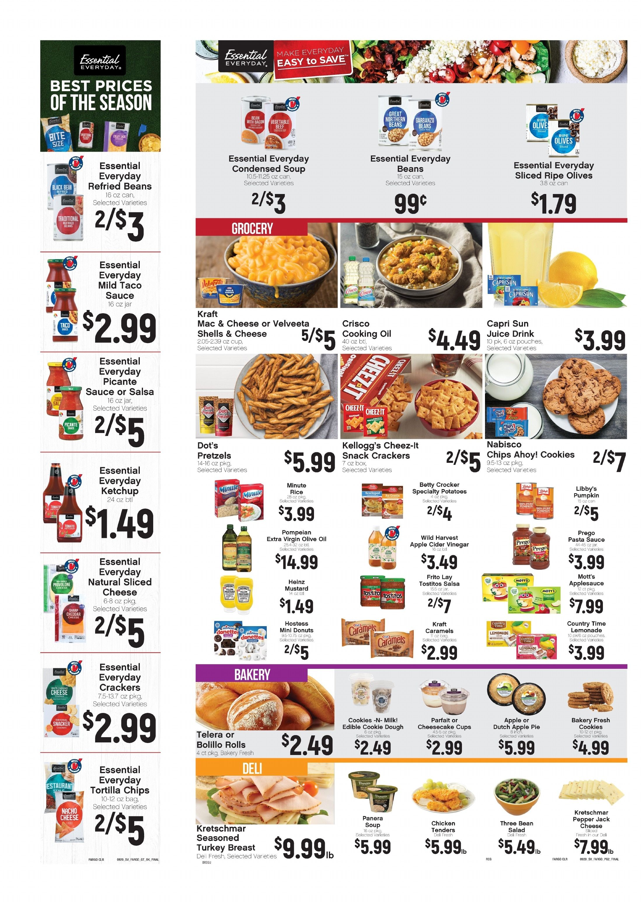 Ashley Supervalu Weekly Ad September 21 - 27, 2026