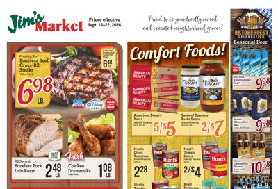 Jim's Market Weekly Ad September 16 - 22, 2026