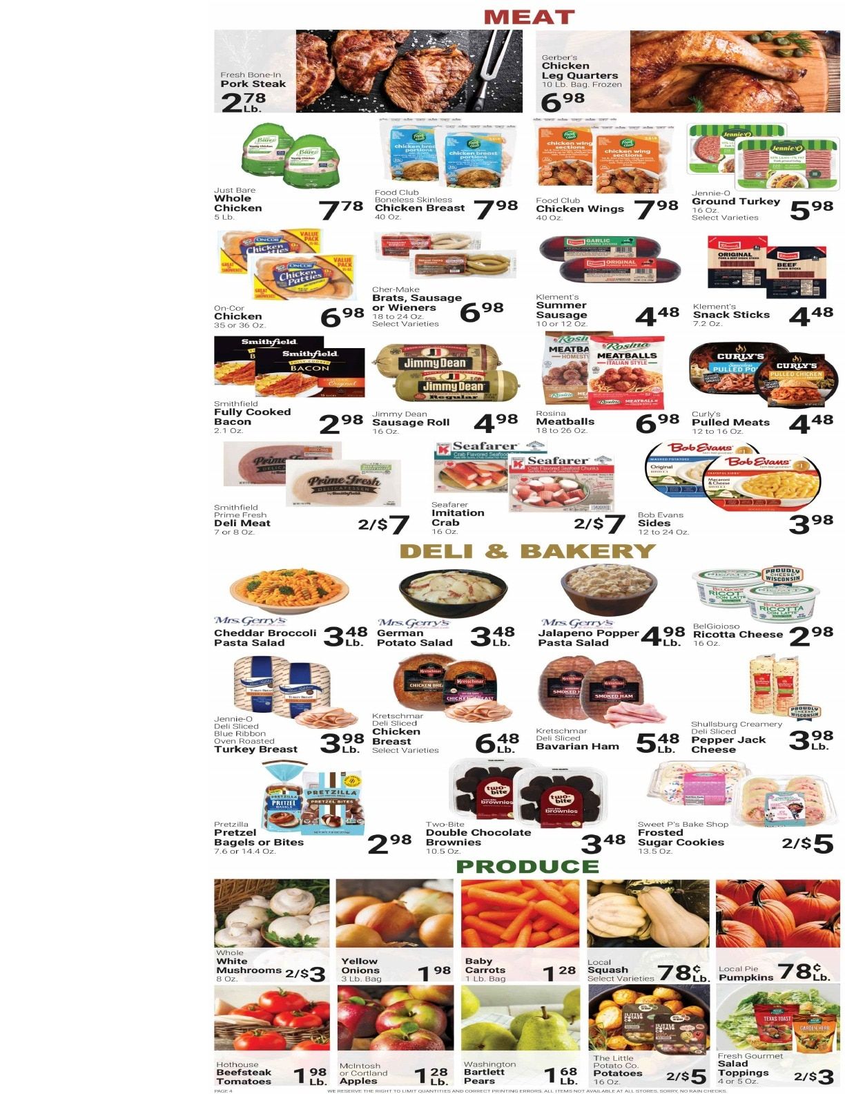 Gempeler's Supermarket Weekly Ad September 21 - 27, 2026