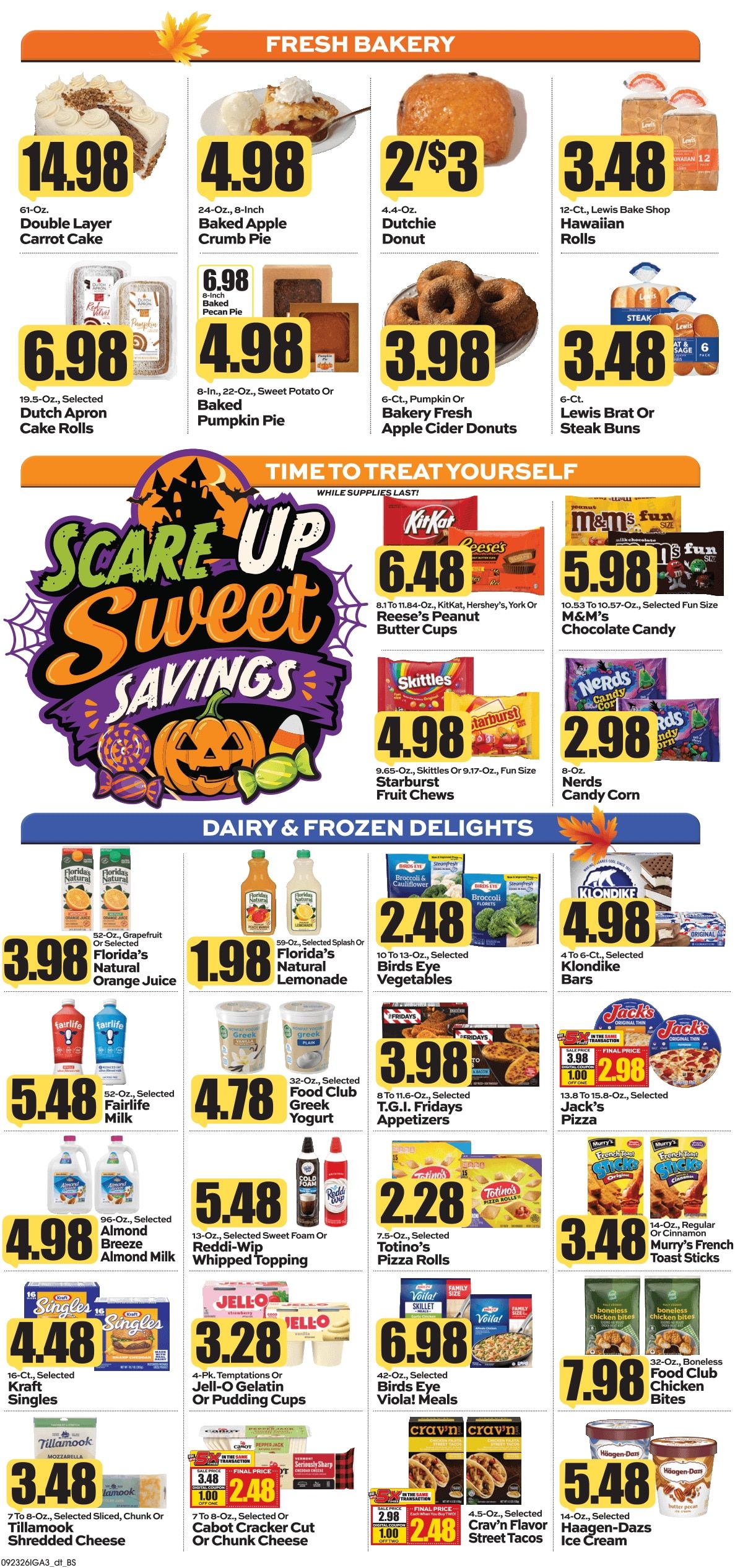 Ken's IGA Weekly Ad September 21 - 27, 2026