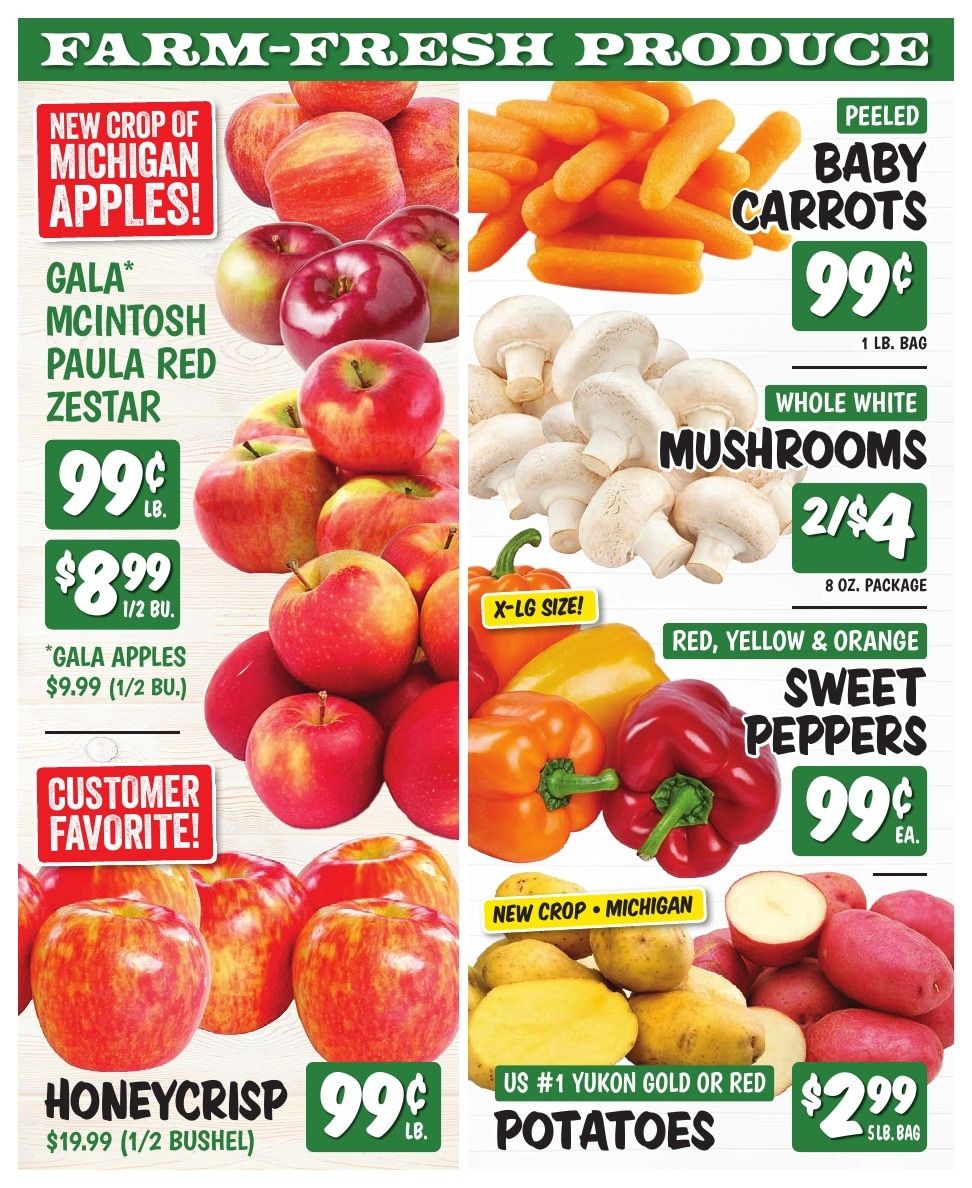 Ken's Fruit Market Weekly Ad September 21 - 27, 2026
