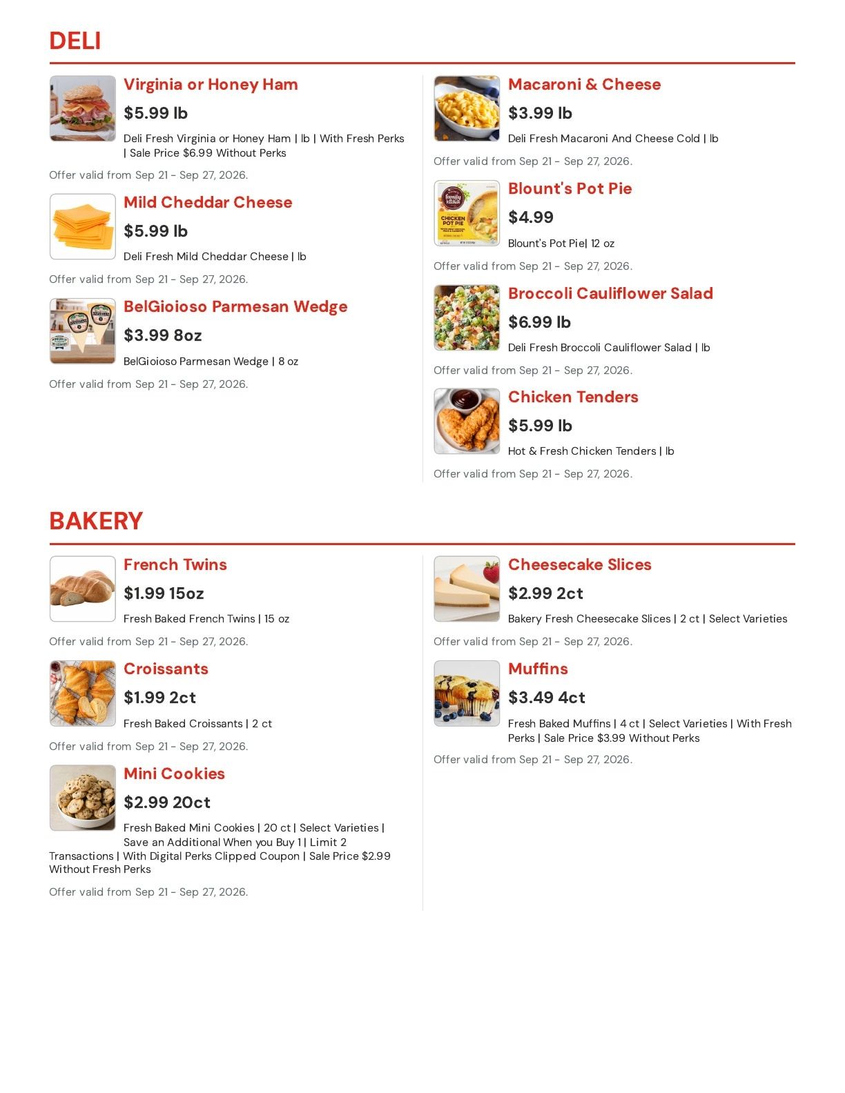 Hansen's IGA (East Troy, WI) Weekly Ad September 21 - 27, 2026